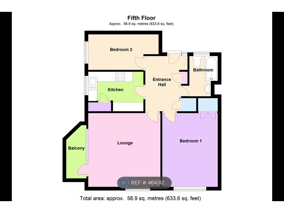 2 Bedrooms Flat to rent in Spalding Towers, Leeds LS9