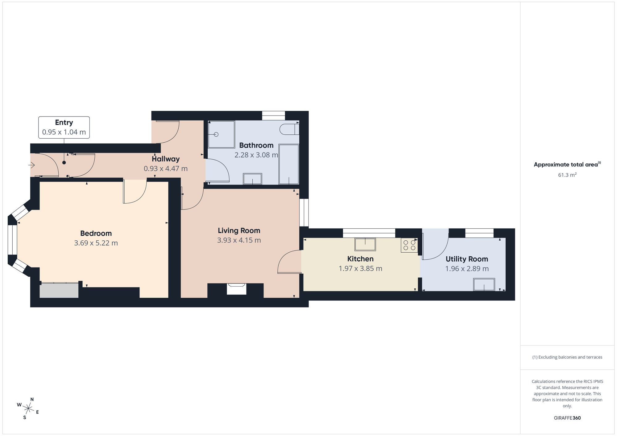 12 Thornton Avenue, South Shields floorplan