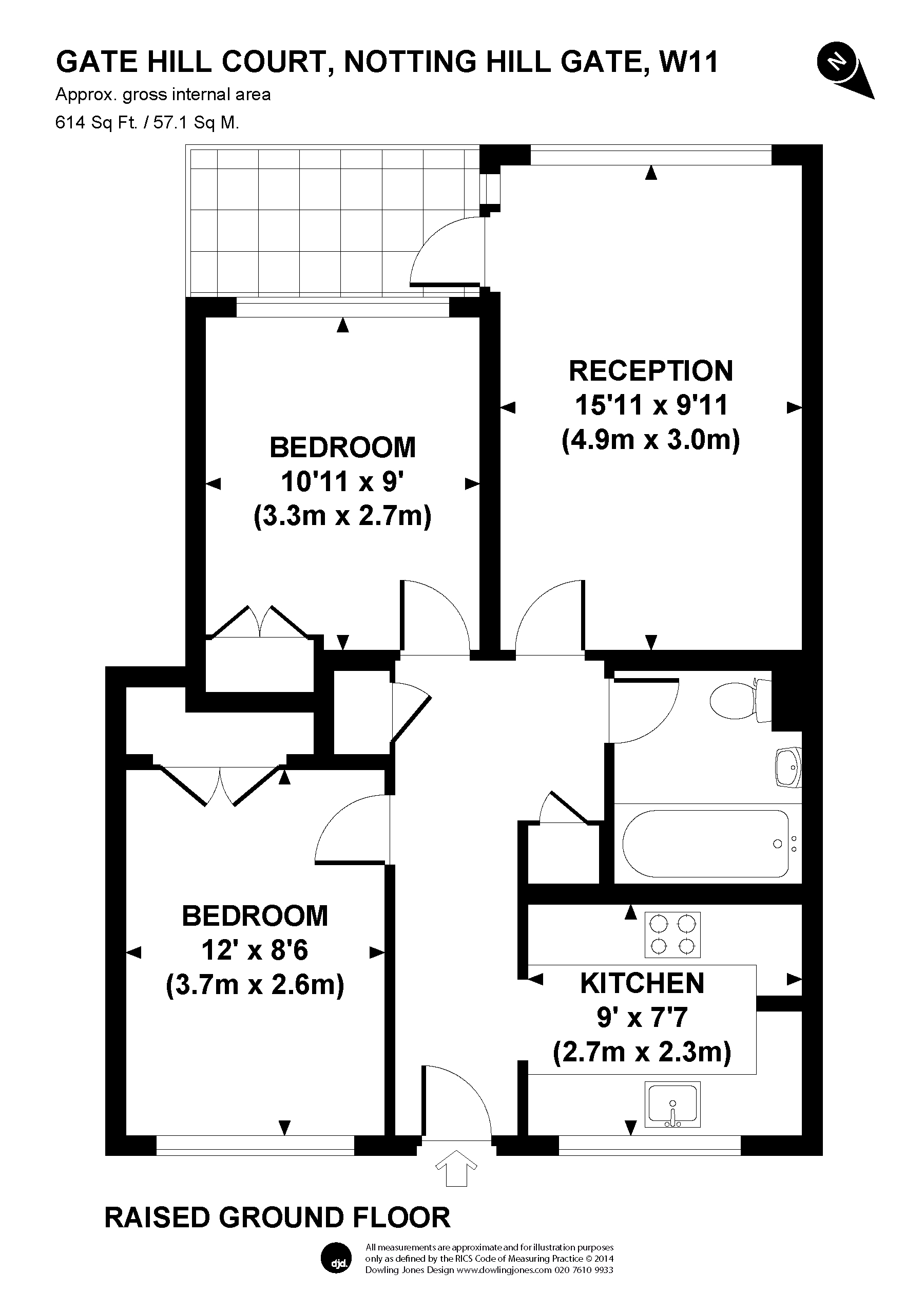 2 Bedrooms Flat to rent in Notting Hill Gate, Notting Hill W11