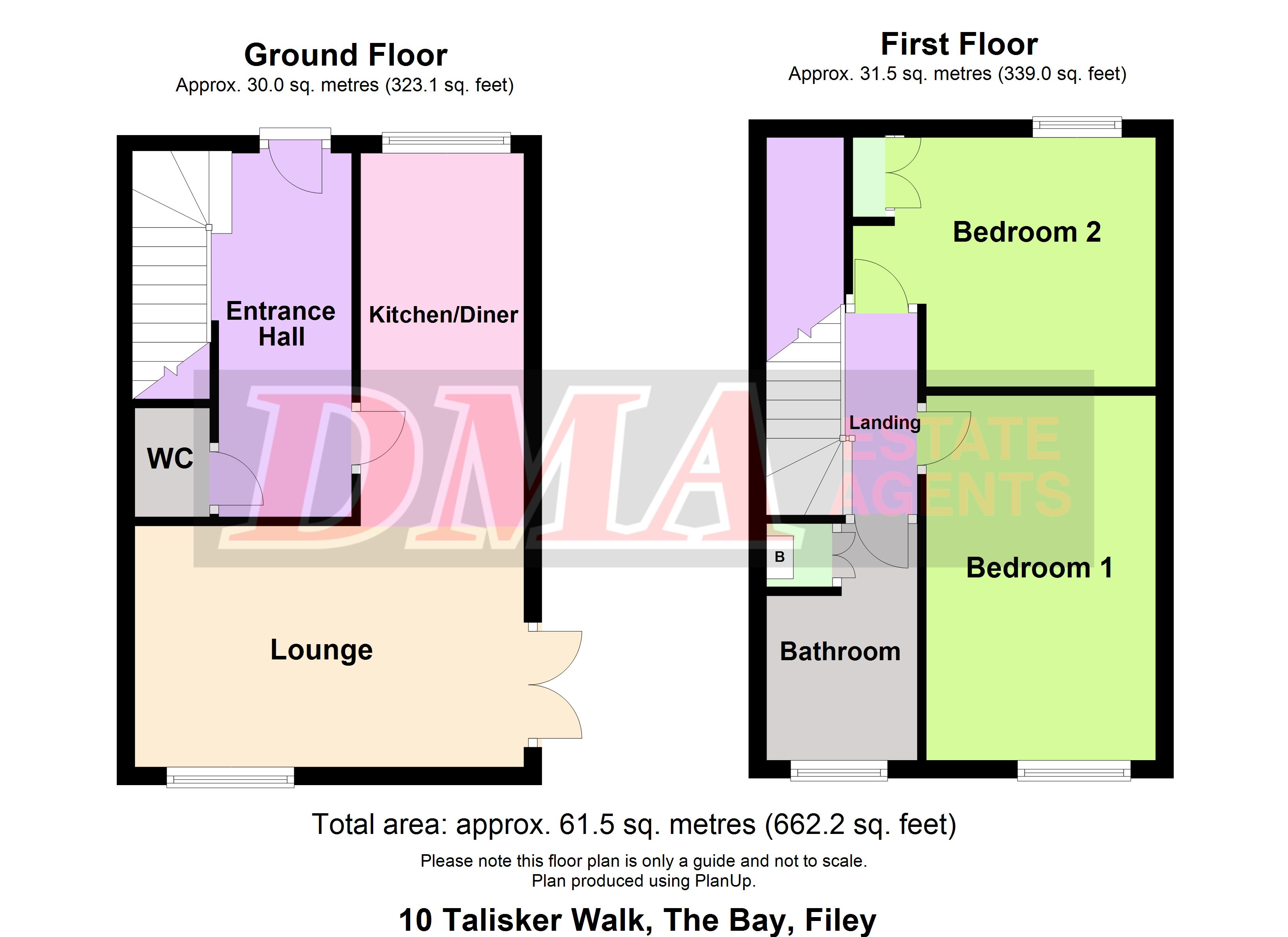10 , Talisker Walk, The Bay, Filey floorplan