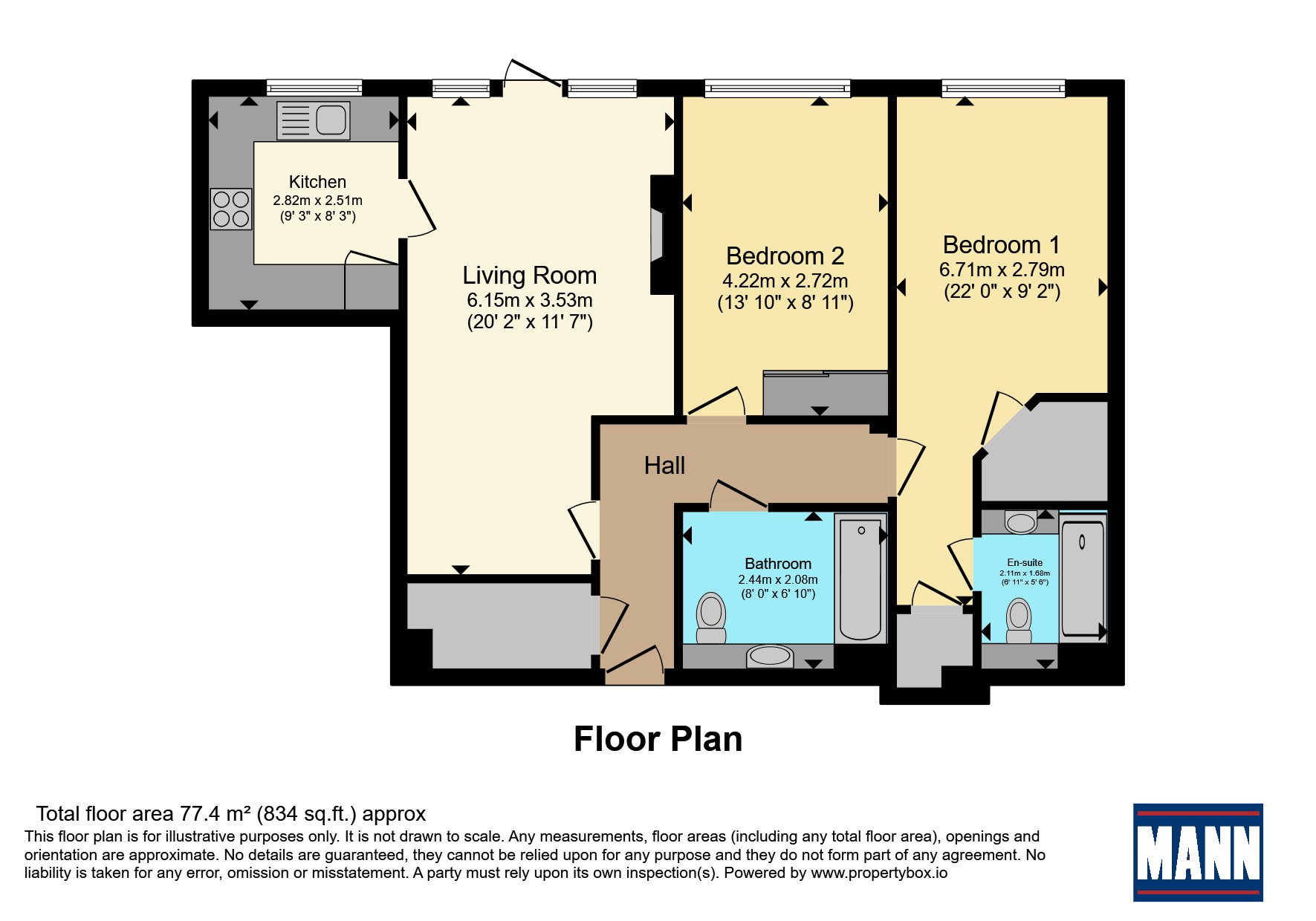 12 Burlington Lodge,, Birchwood Park Avenue, Kent floorplan