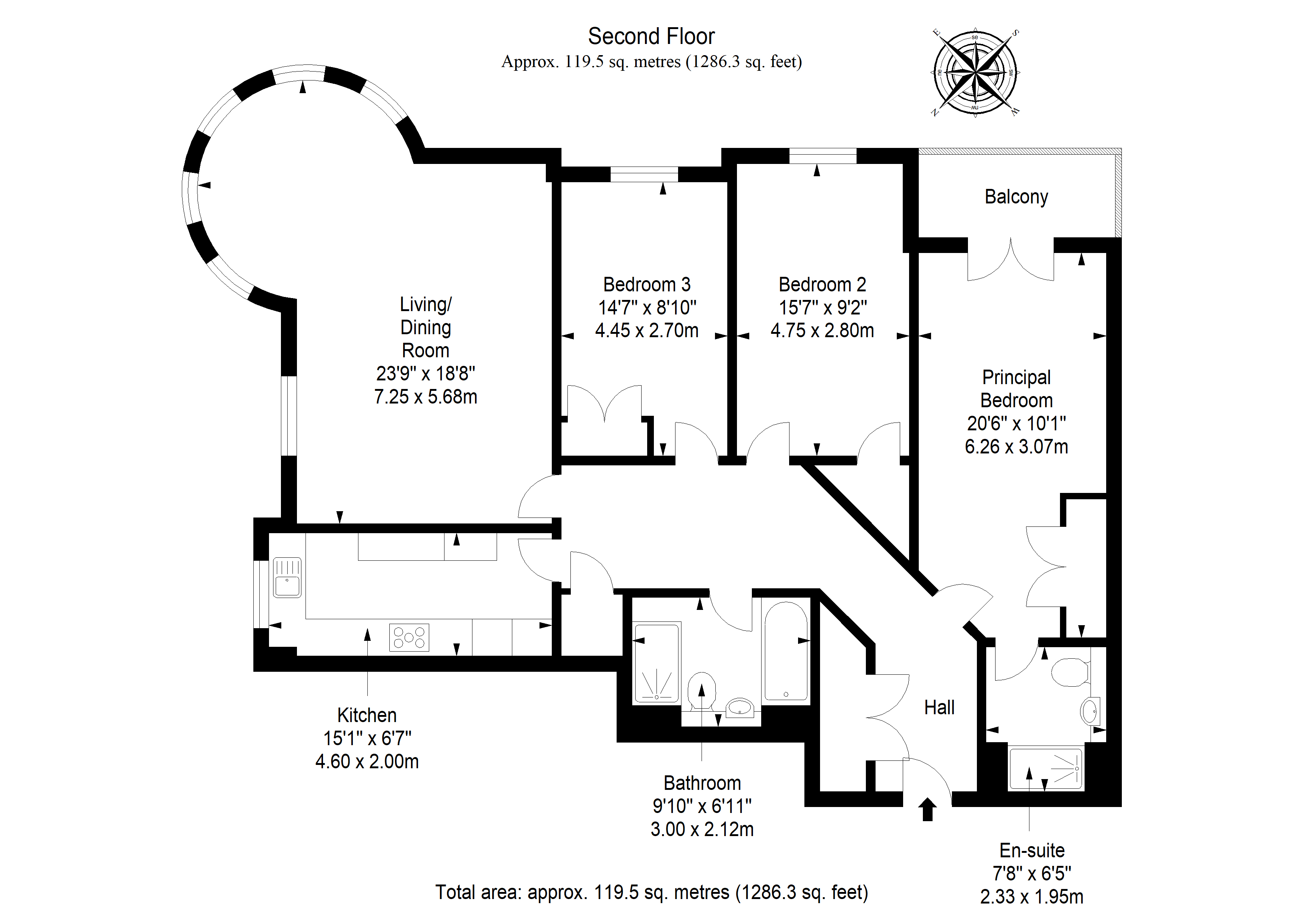 40, Ibris Place, North Berwick floorplan