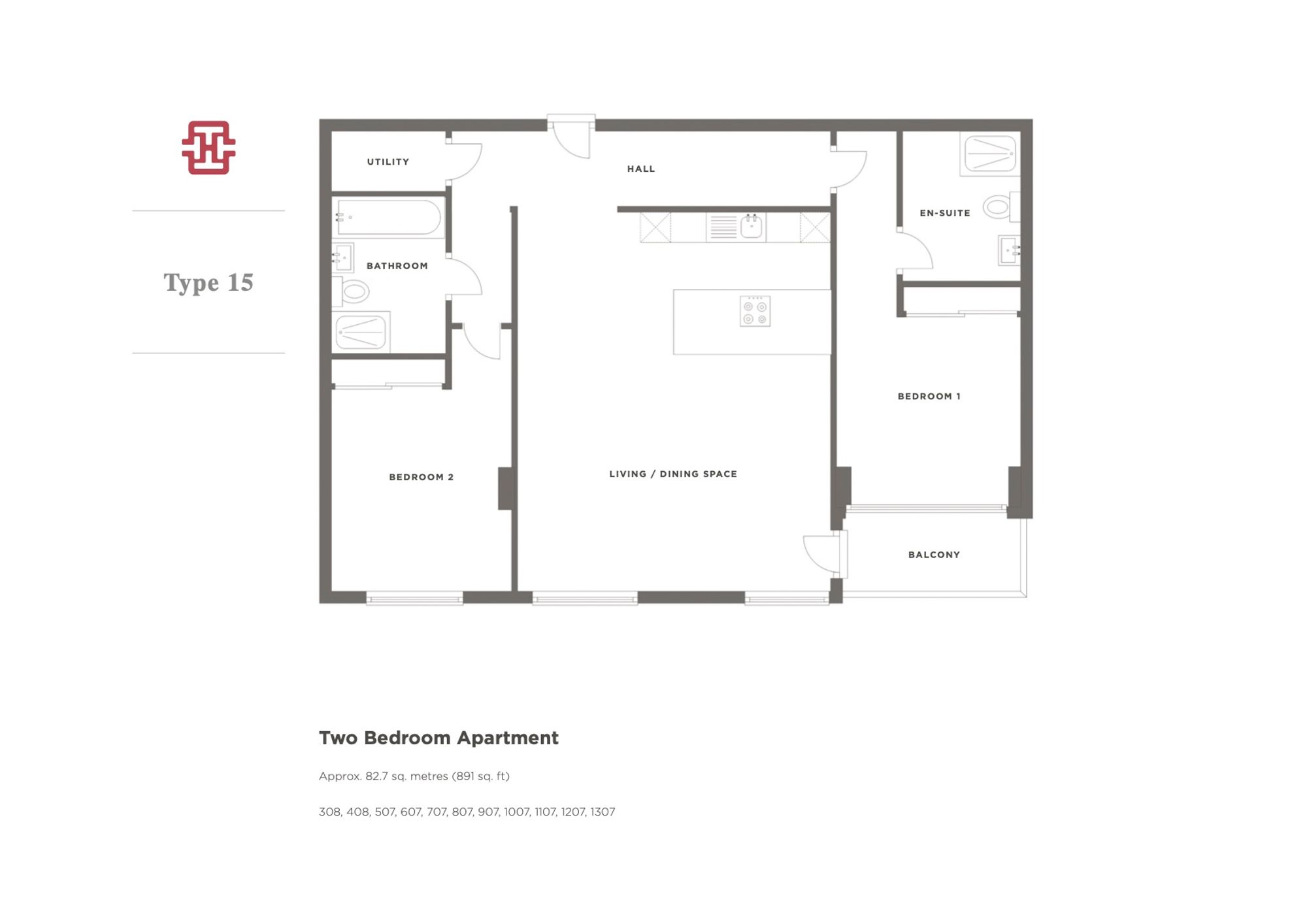 Apt 301, Hallam Towers 272A Fulwood Road, Sheffield floorplan