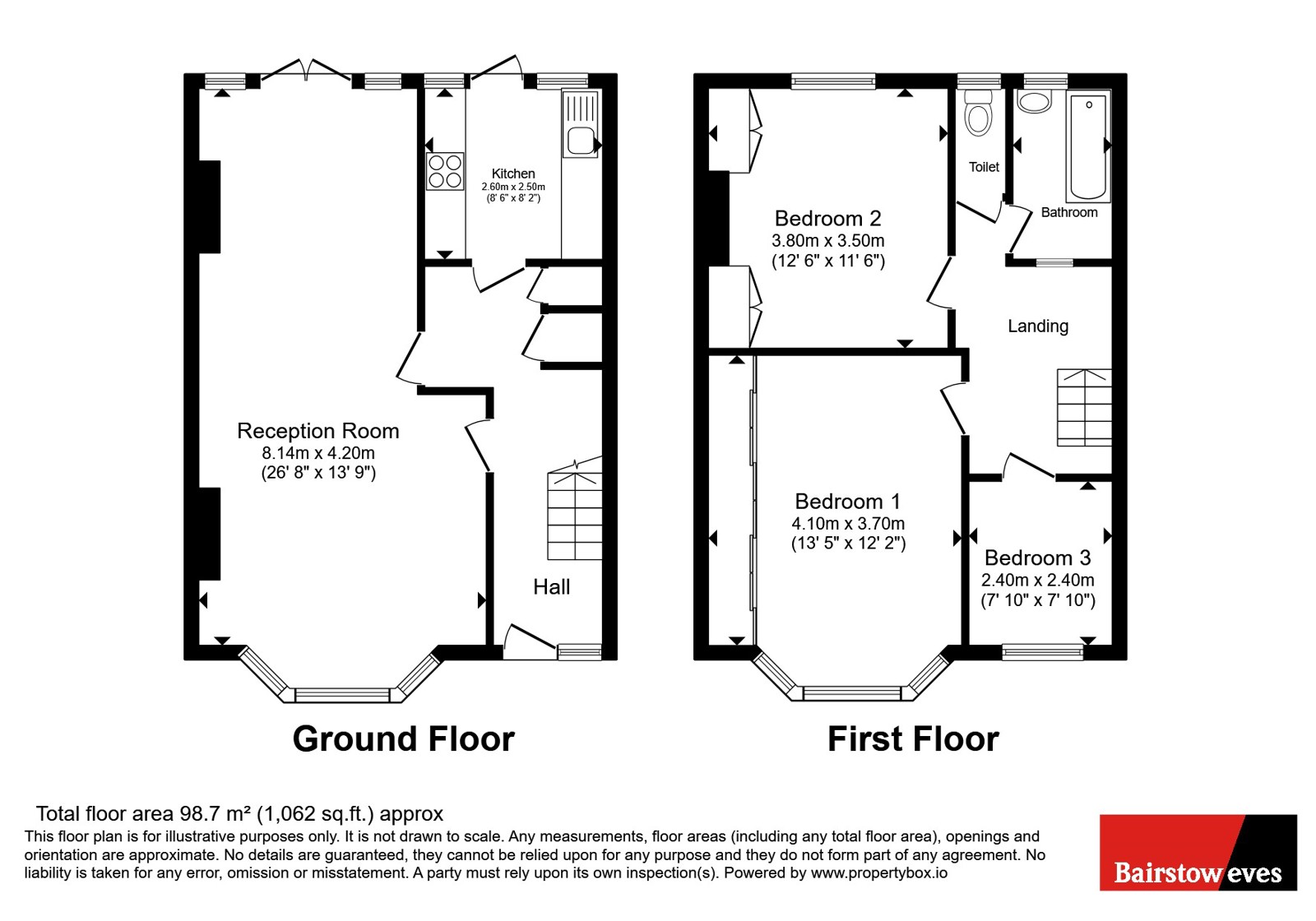 70, Charter Avenue, Ilford floorplan