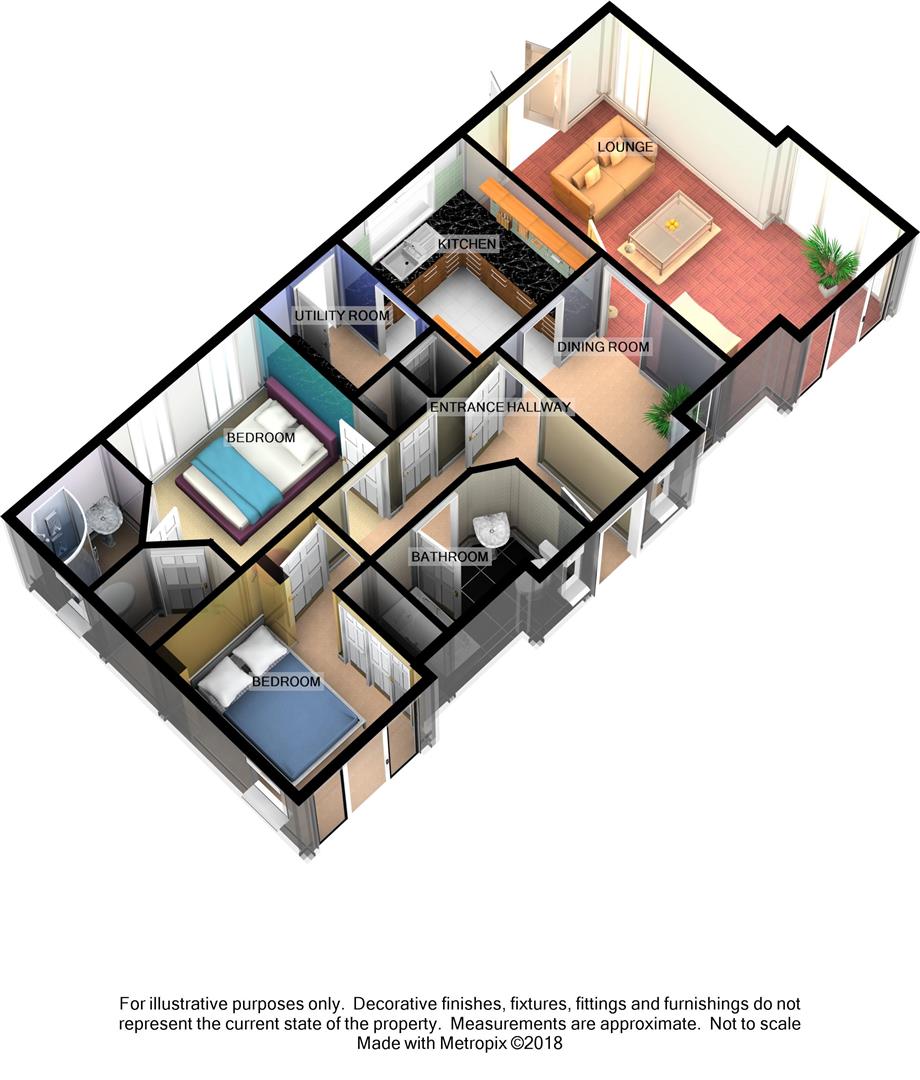 2 bed mobile/park home for sale in Hill Cottages, Flag Hill, Great