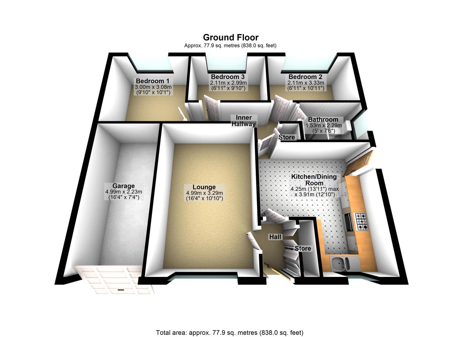 Chestnut Close, Stalybridge SK15, 3 bedroom detached bungalow for sale
