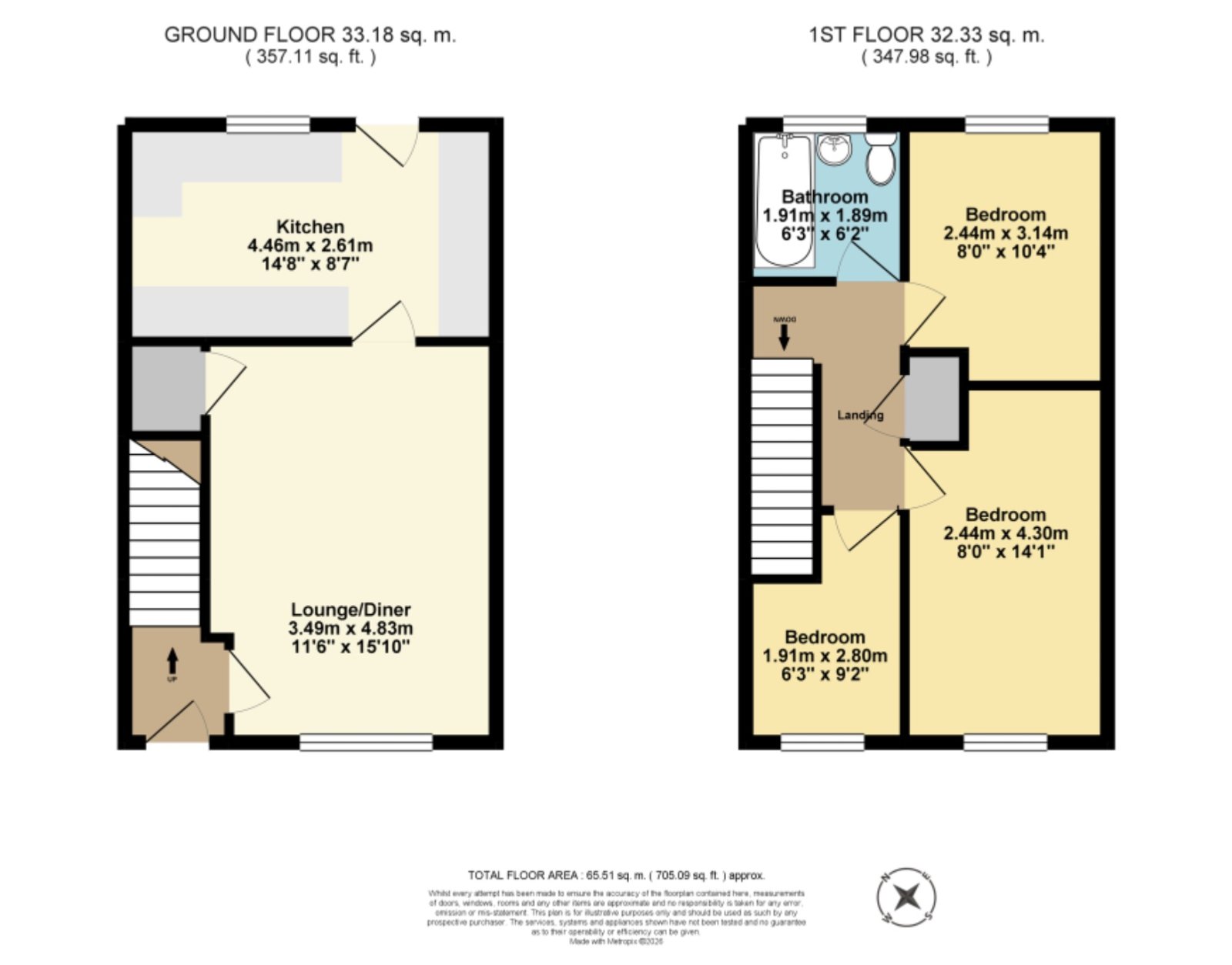7, Poplar Drive, Dover floorplan