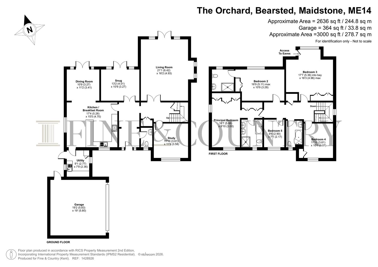 2, The Orchard, Maidstone floorplan