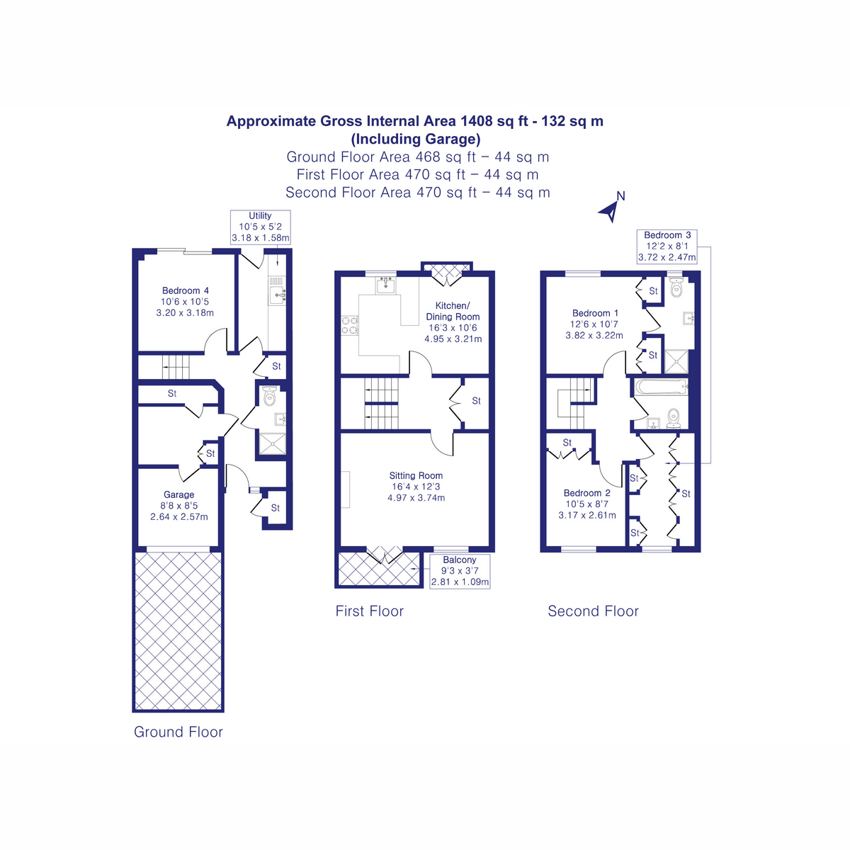 22, Lucerne Avenue, Bicester floorplan