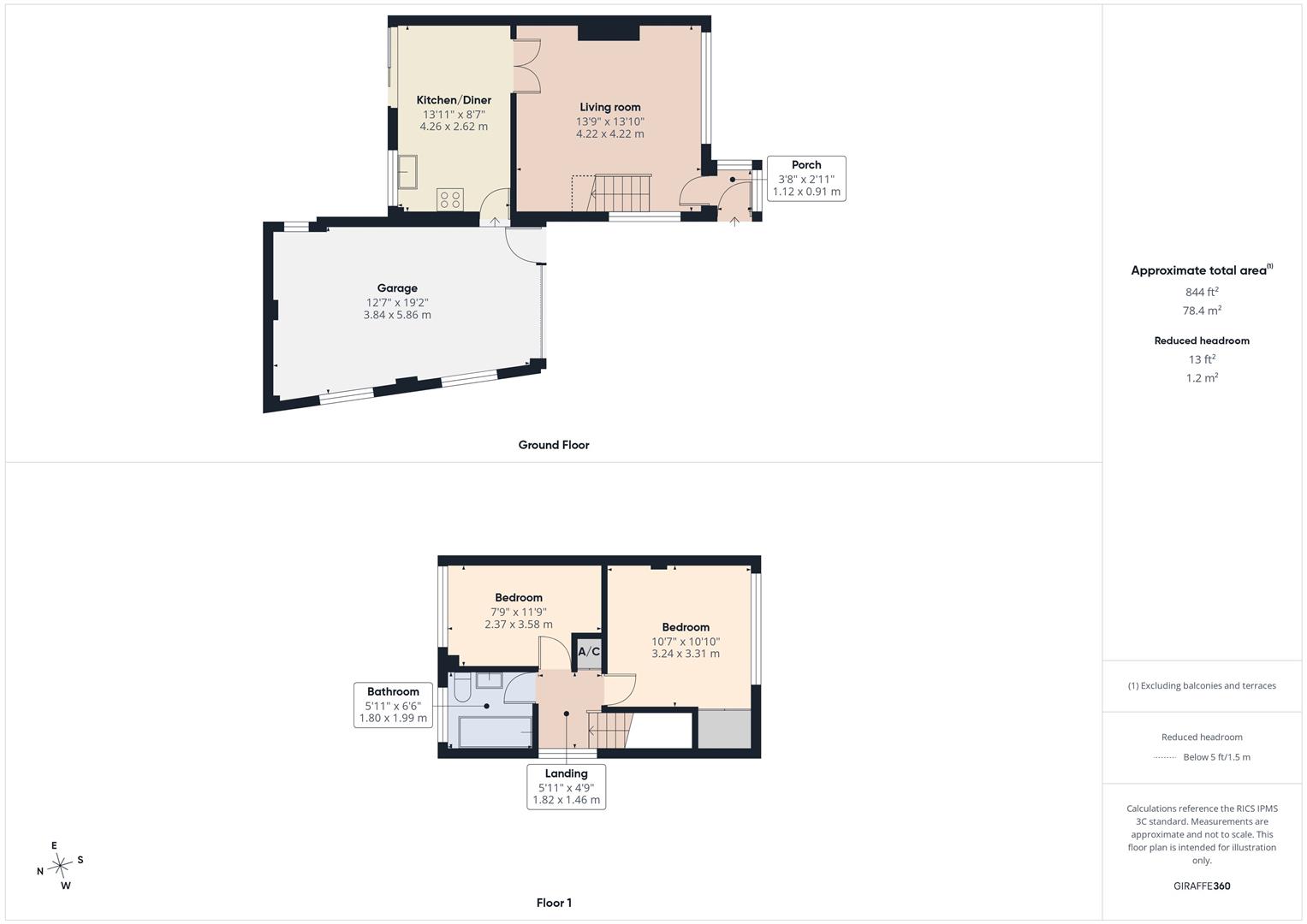 12, Troon Close, Stamford floorplan