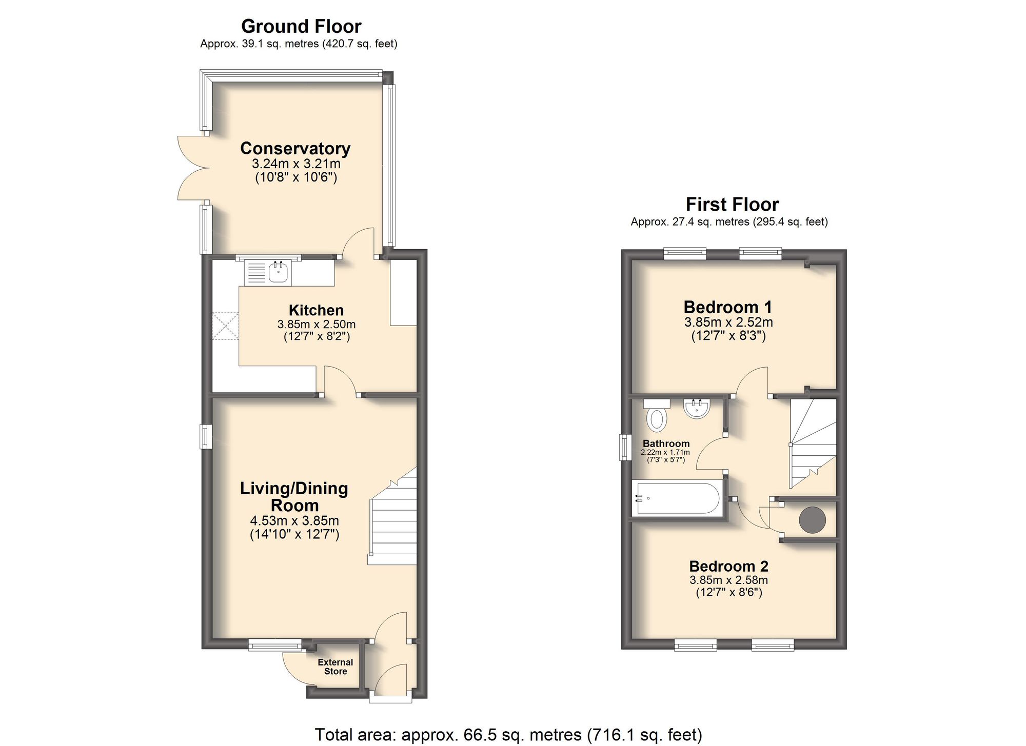 Herriot Drive, Chesterfield S40, 2 bedroom semidetached house for sale 64128188 PrimeLocation