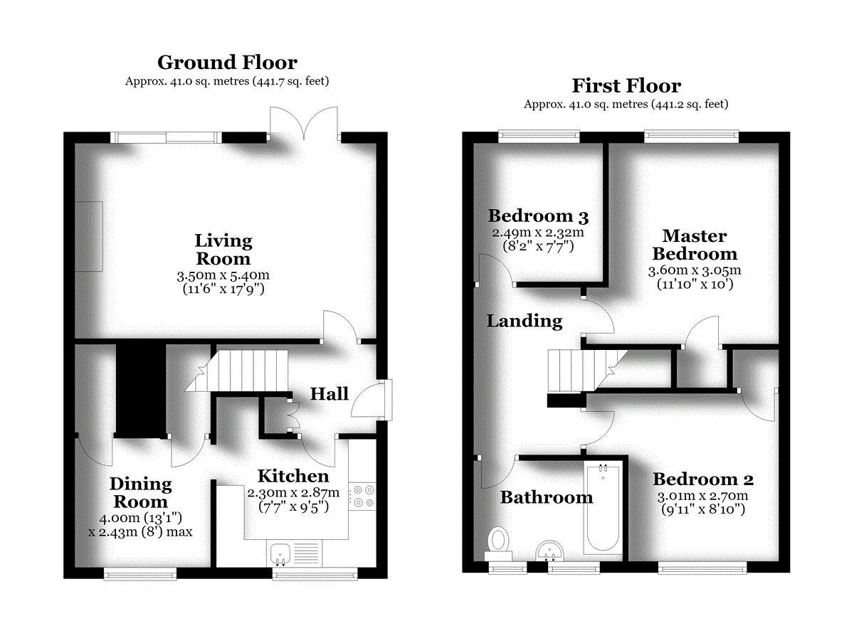 25, Langham Road, Raunds floorplan