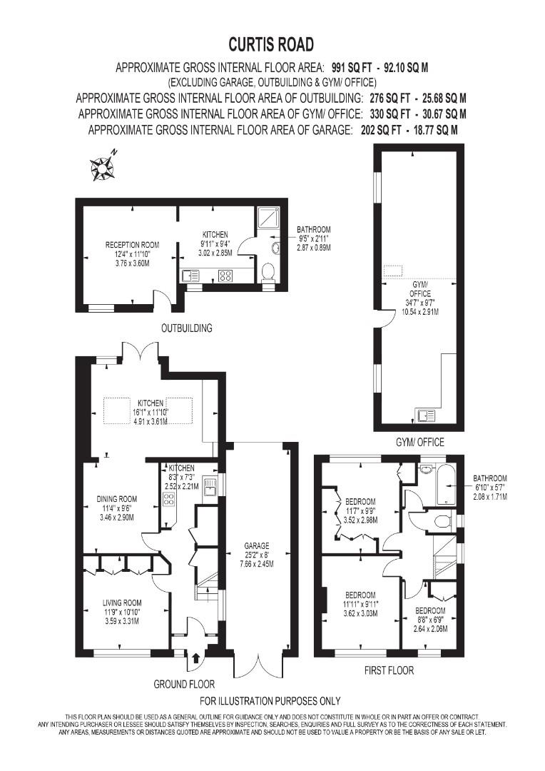 40, Curtis Road, Hounslow floorplan