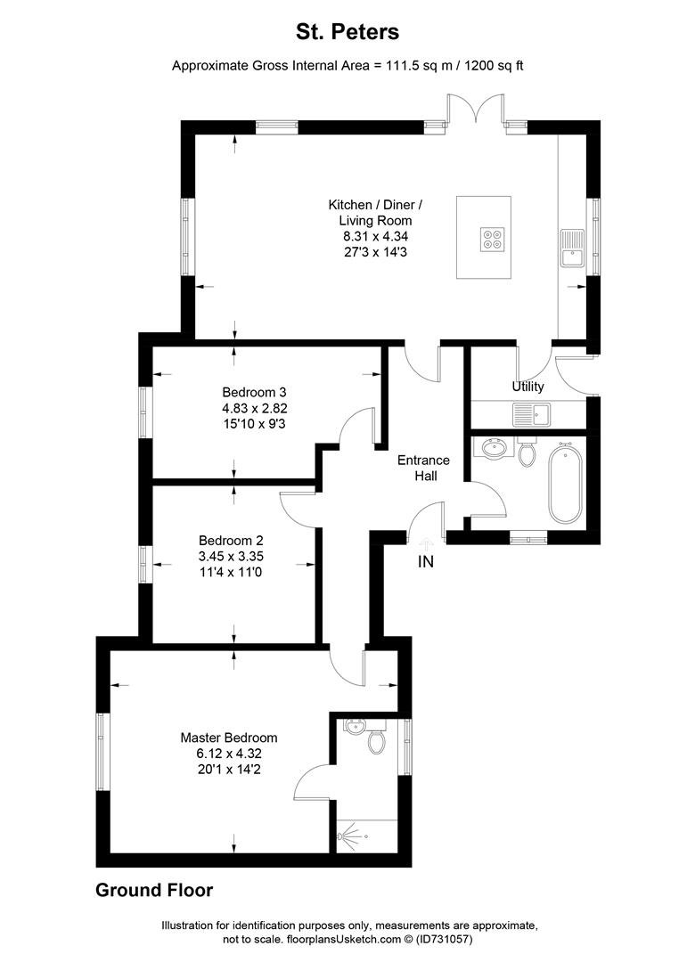 St Peters, Station Road, Exeter floorplan