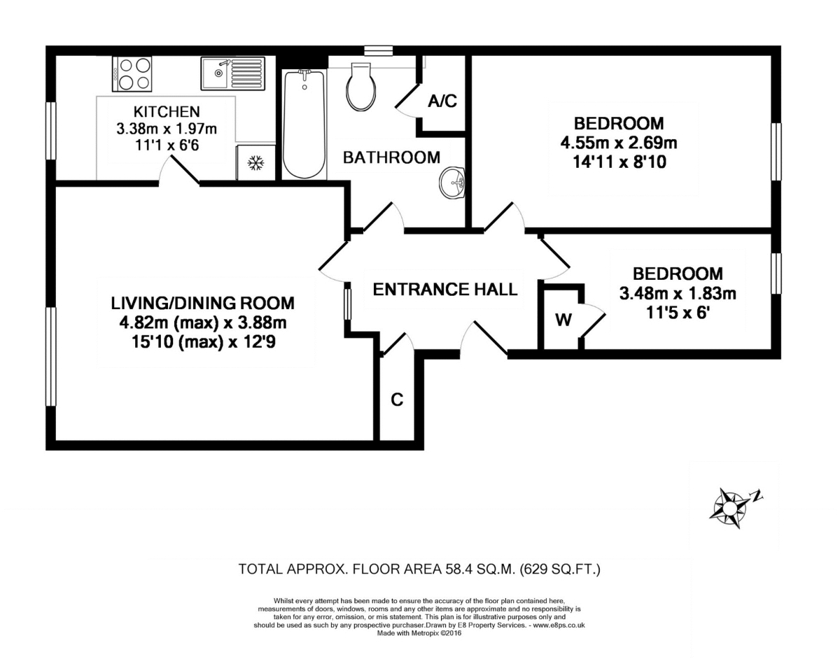 28, Spenlove Close, Abingdon floorplan