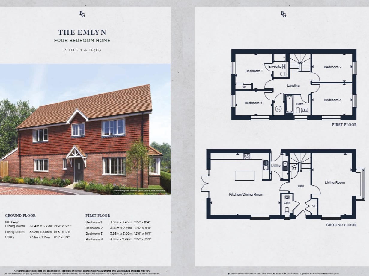 9a, Burstow Grove, Horley floorplan