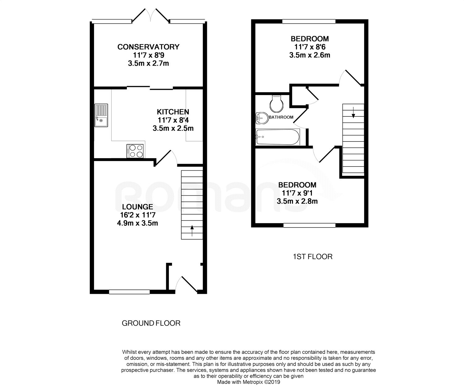 2 Bedrooms Terraced house for sale in St. Benedicts Close, Aldershot, Hampshire GU11