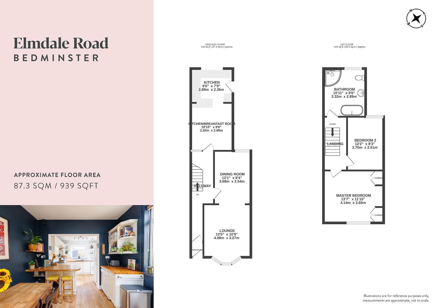 77, Elmdale Road, Bristol floorplan