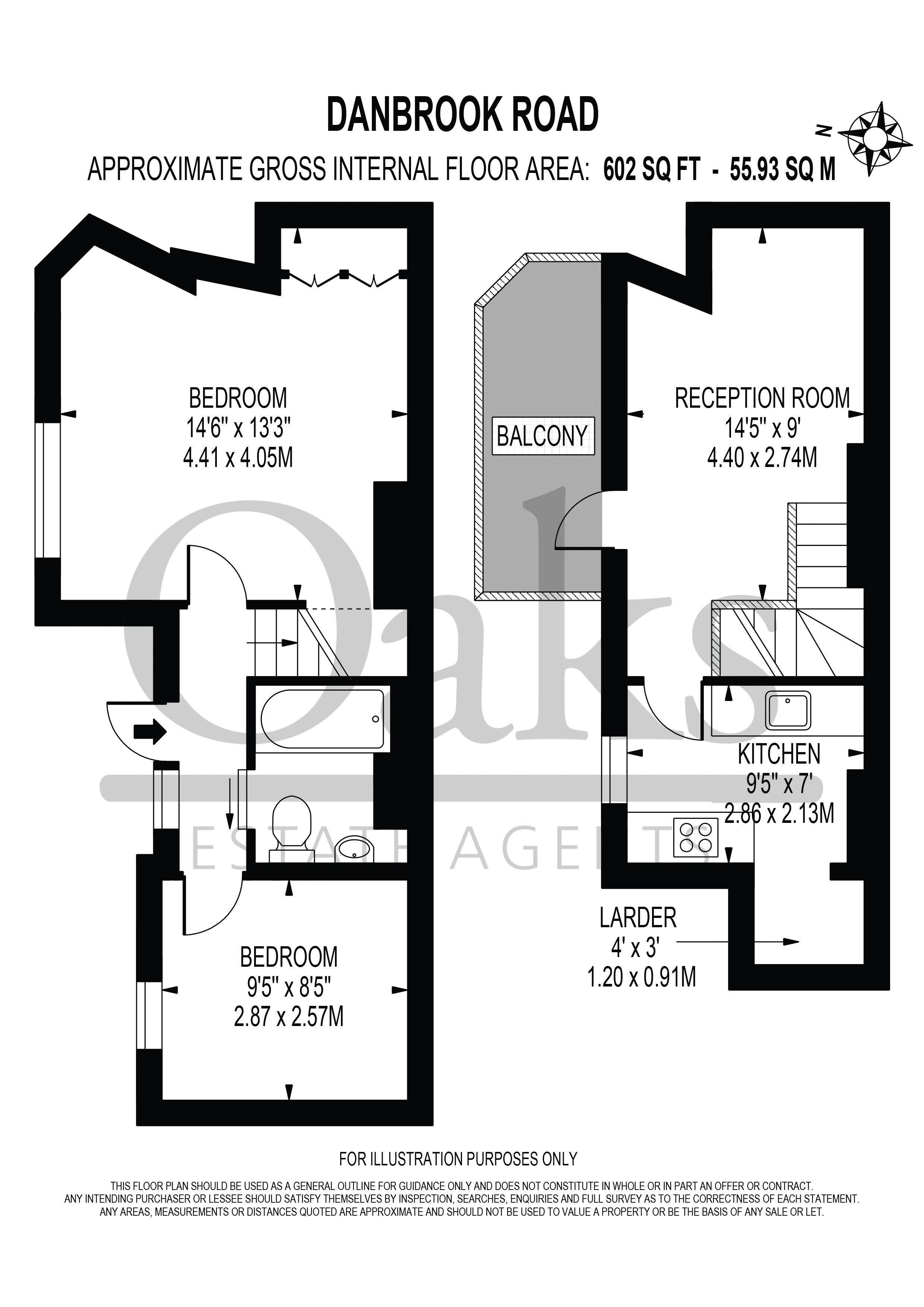 78, Danbrook Road, London floorplan