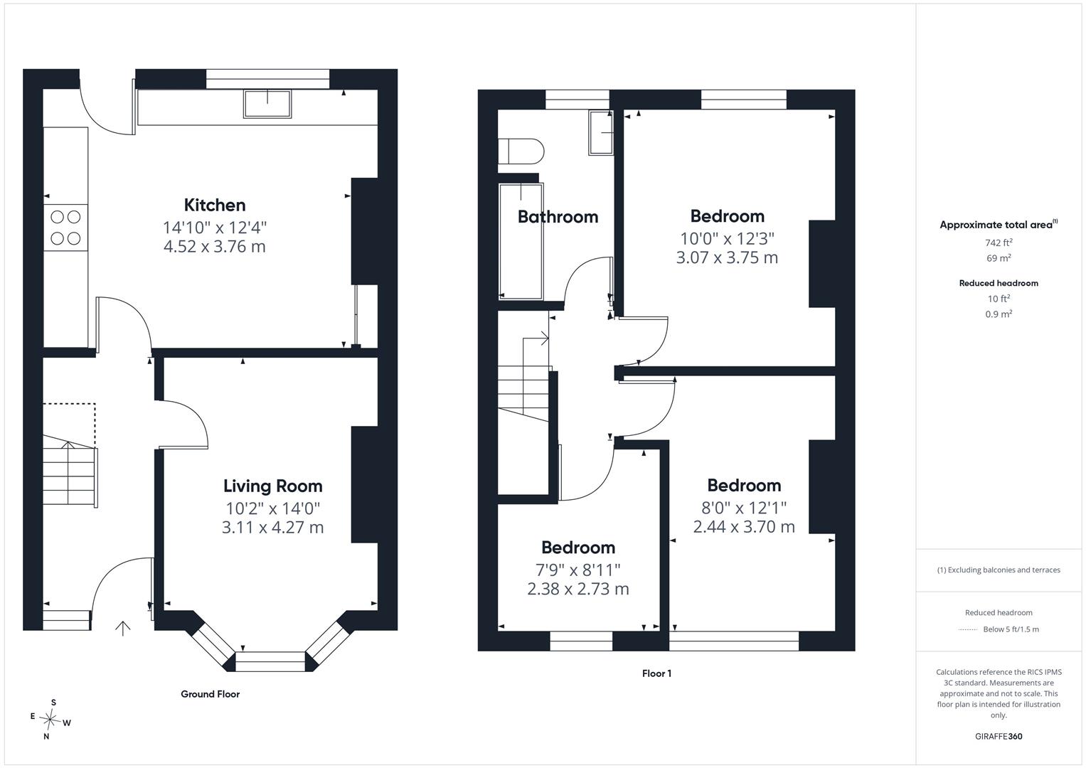 36, York Road, Bristol floorplan