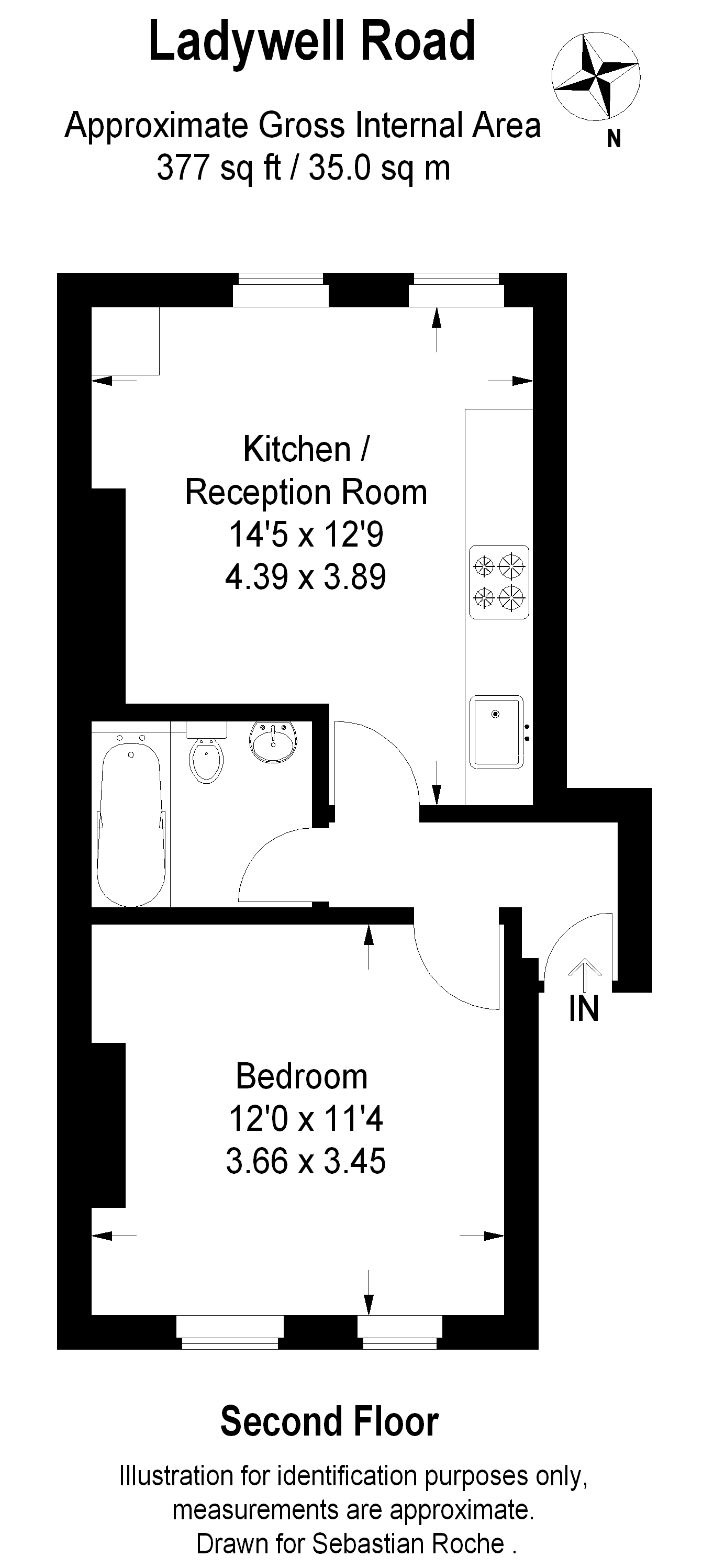 1 Bedrooms Flat to rent in Highland Terrace, Algernon Road, London SE13