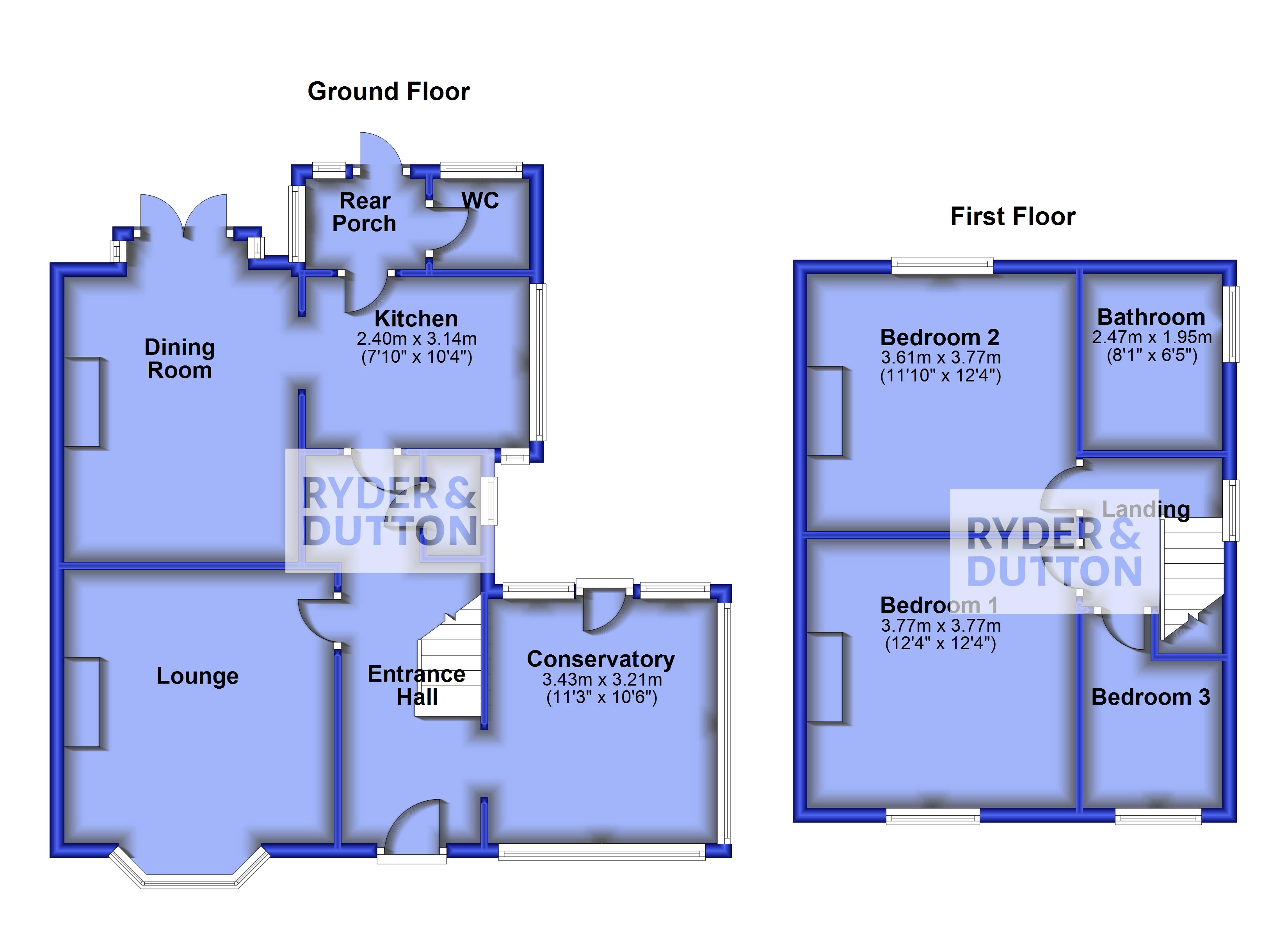 Huddersfield Road, Denshaw, Oldham OL3, 3 bedroom semi-detached house ...