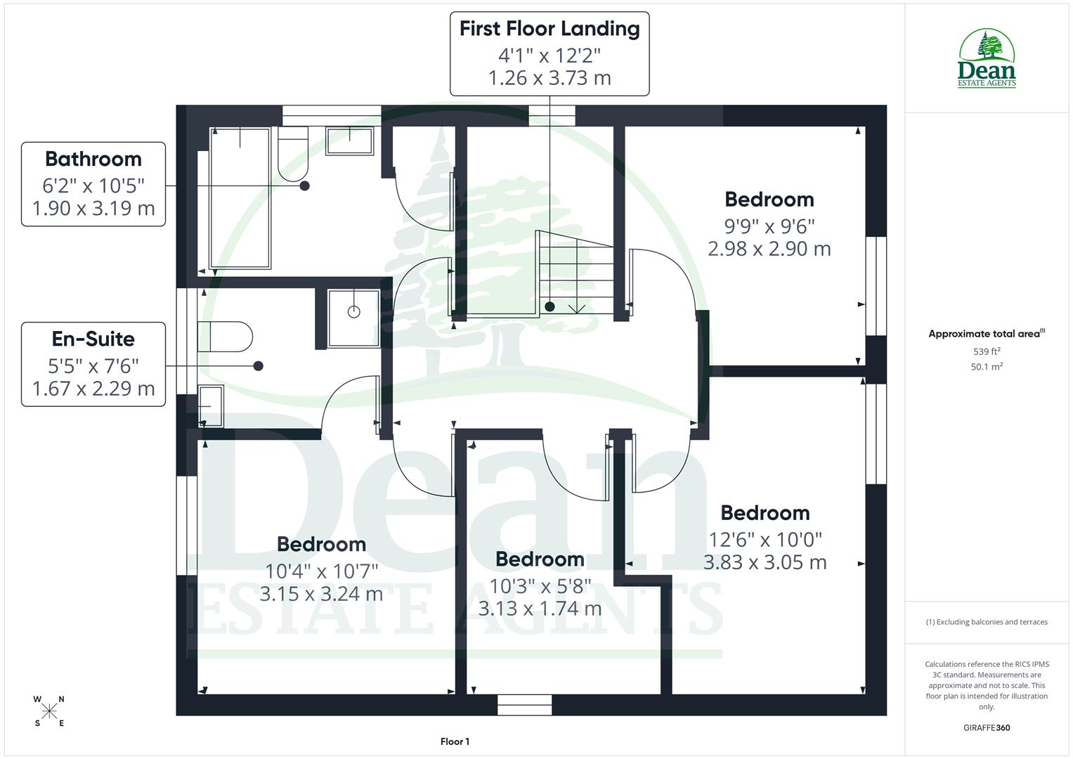 3, The Hawthorns, Lydney floorplan