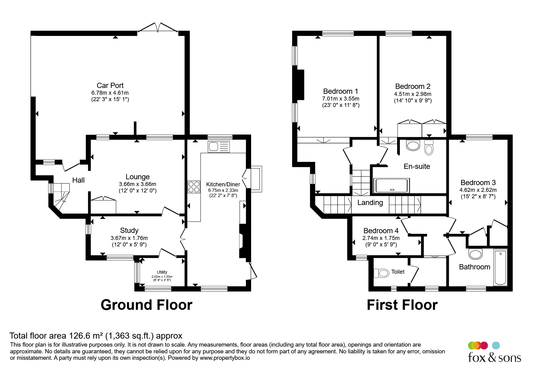 49, The Avenue, Fareham floorplan