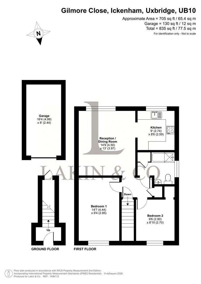 12, Gilmore Close, Ickenham floorplan