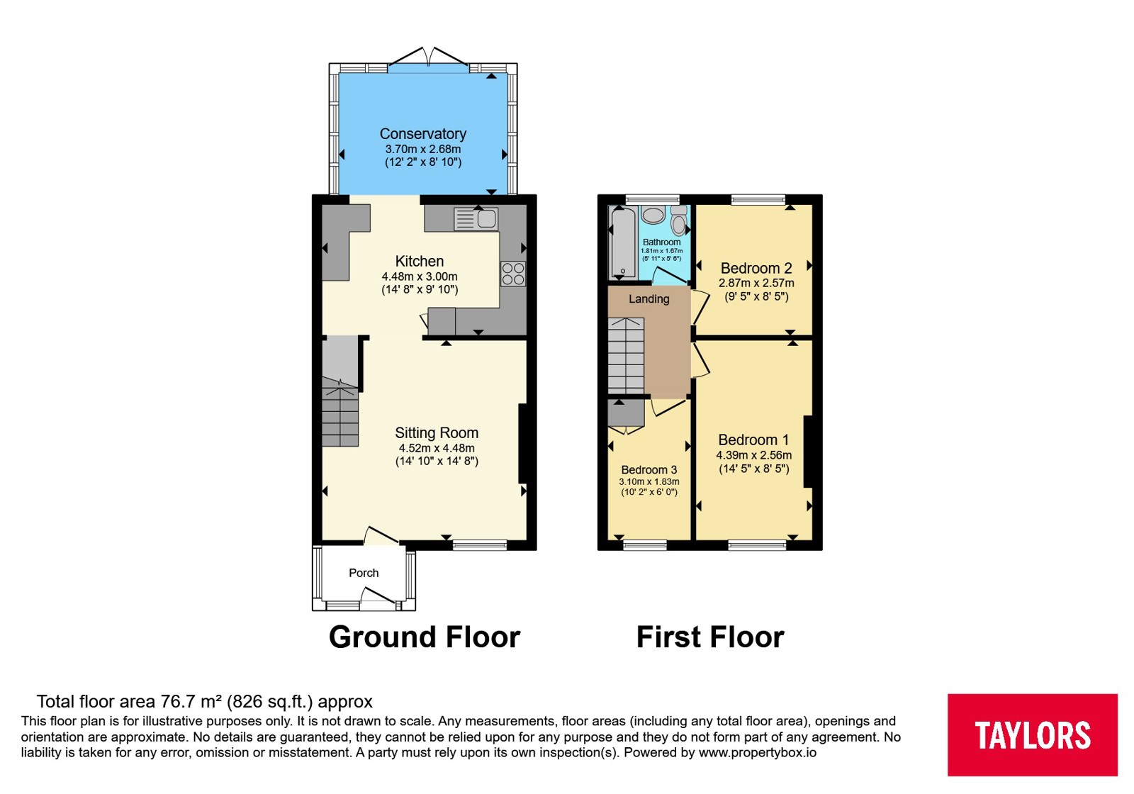 44, Longwood, Bristol floorplan