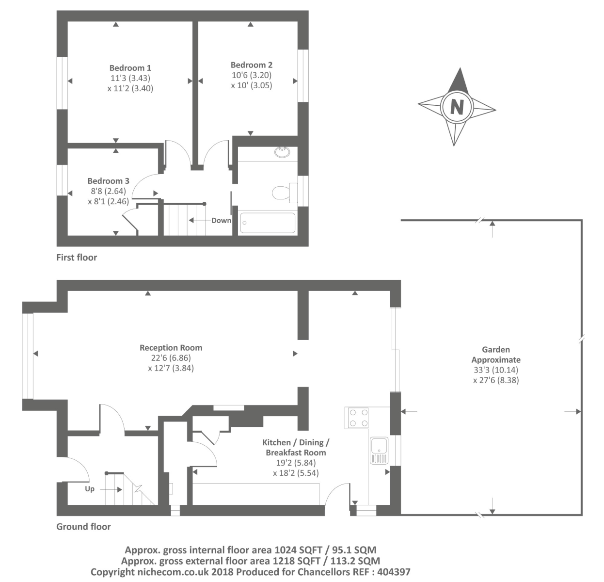 3 Bedrooms End terrace house for sale in North Abingdon, Oxfordshire OX14