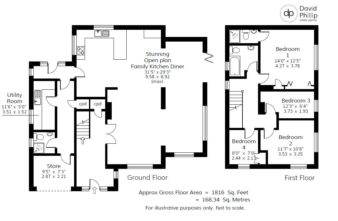 Evergreens, High Ridge Way, Leeds floorplan