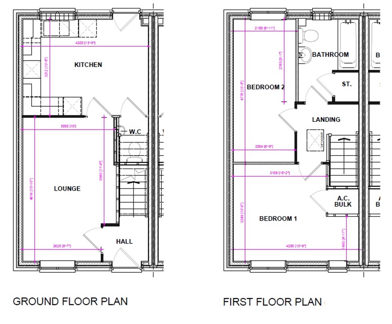 Plot 351, Cottage Farm, Leicester floorplan