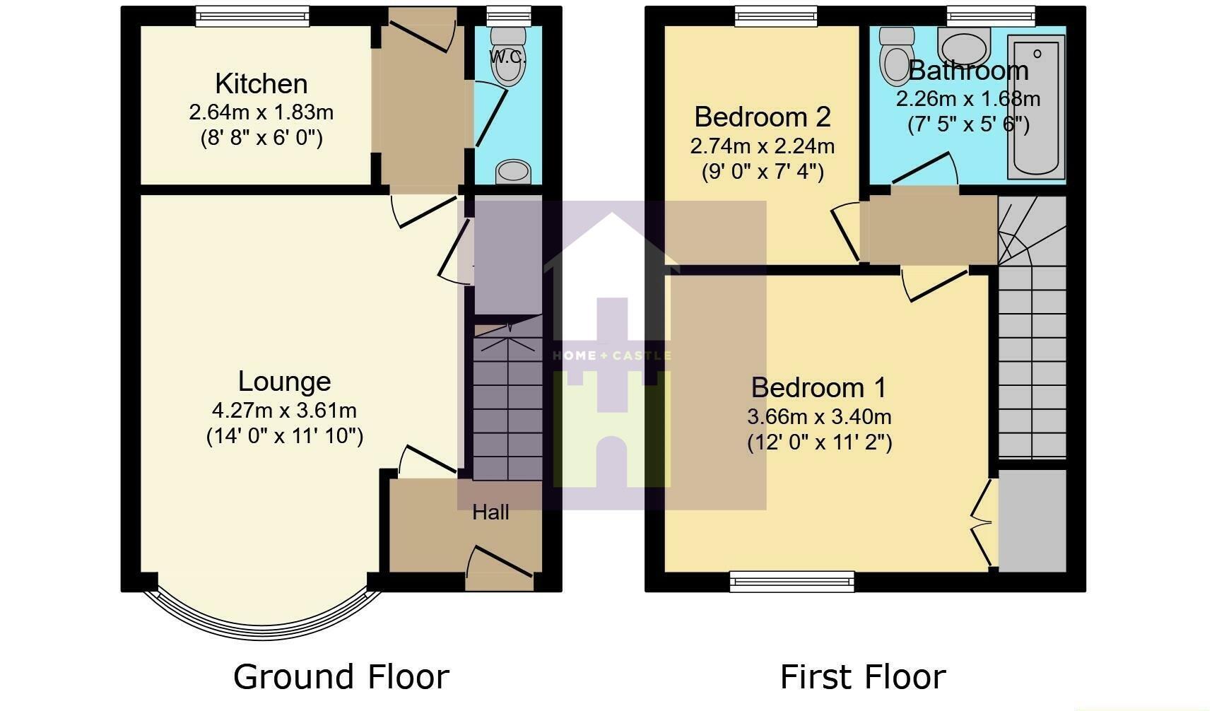 8, St. Leonards Terrace, Polegate floorplan