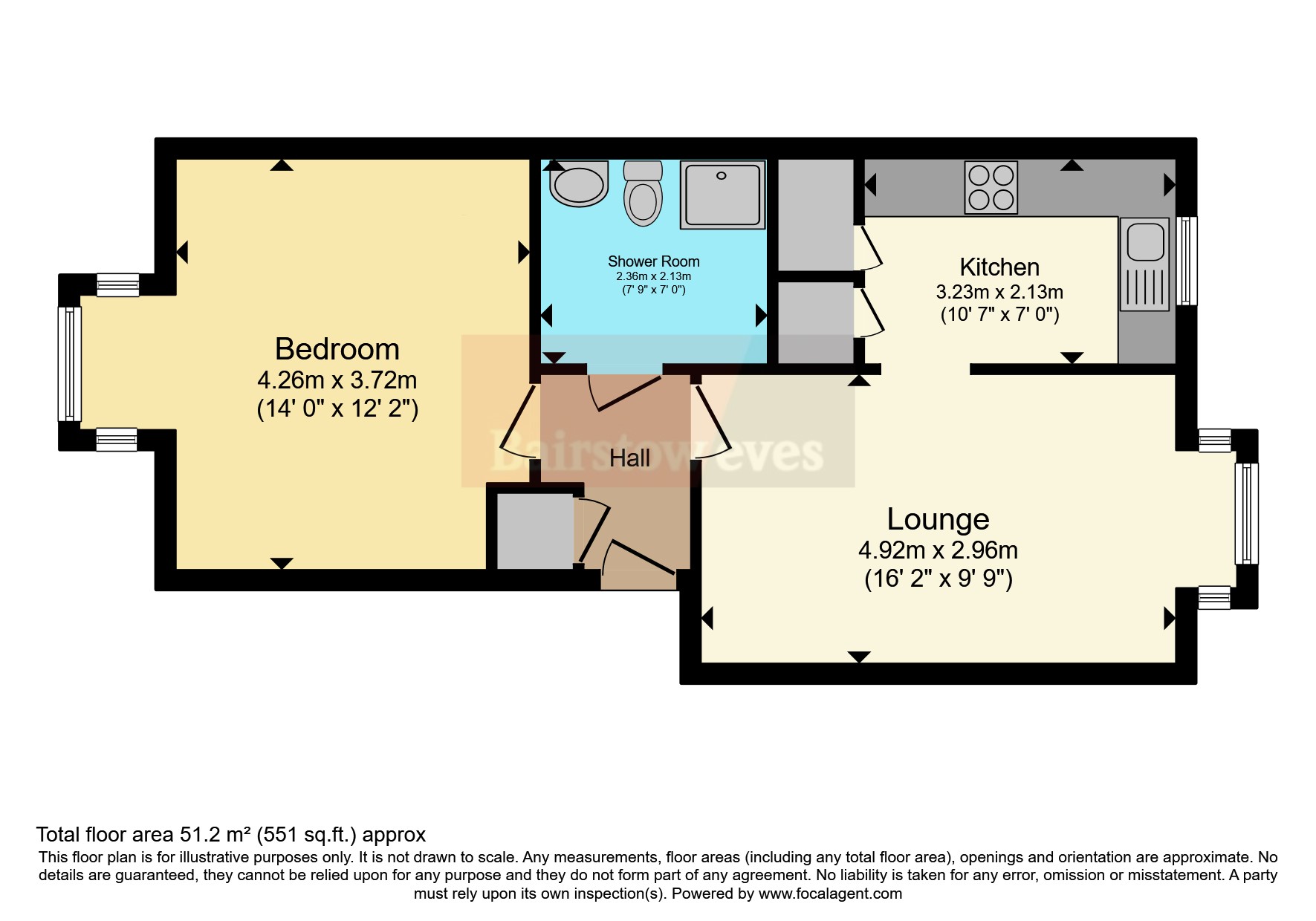 34 Priestley Court,, Palmers Drive, Essex floorplan