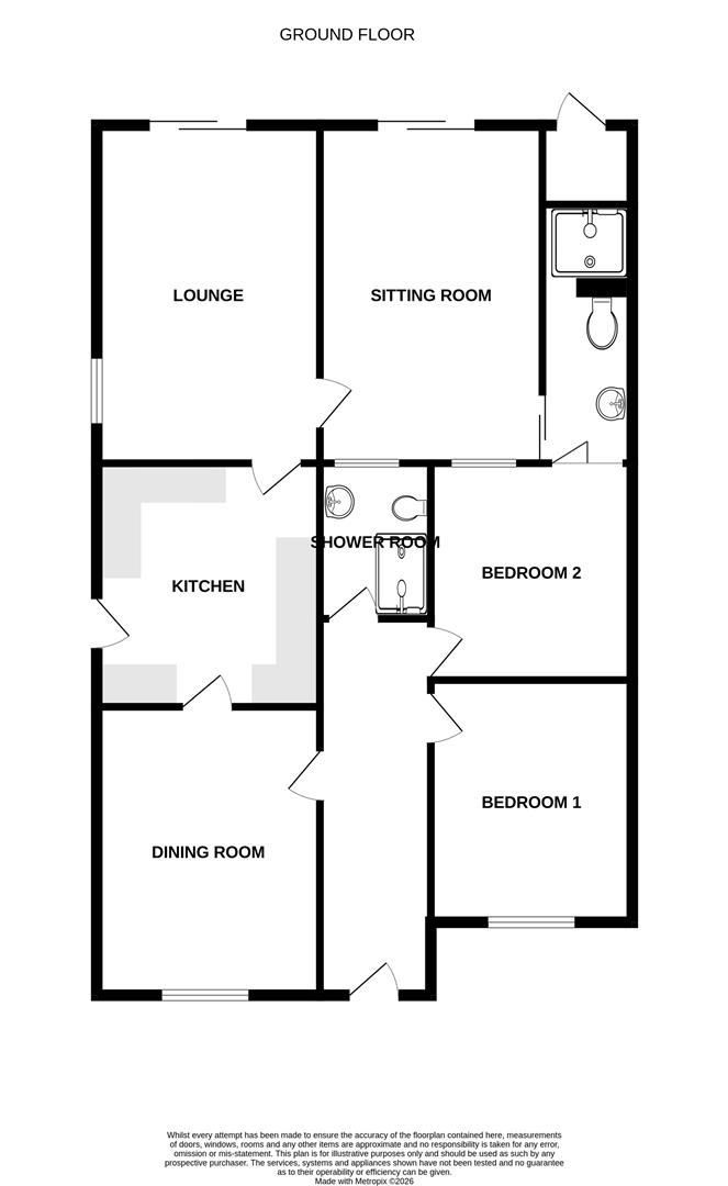 10, Mines Road, Bideford floorplan