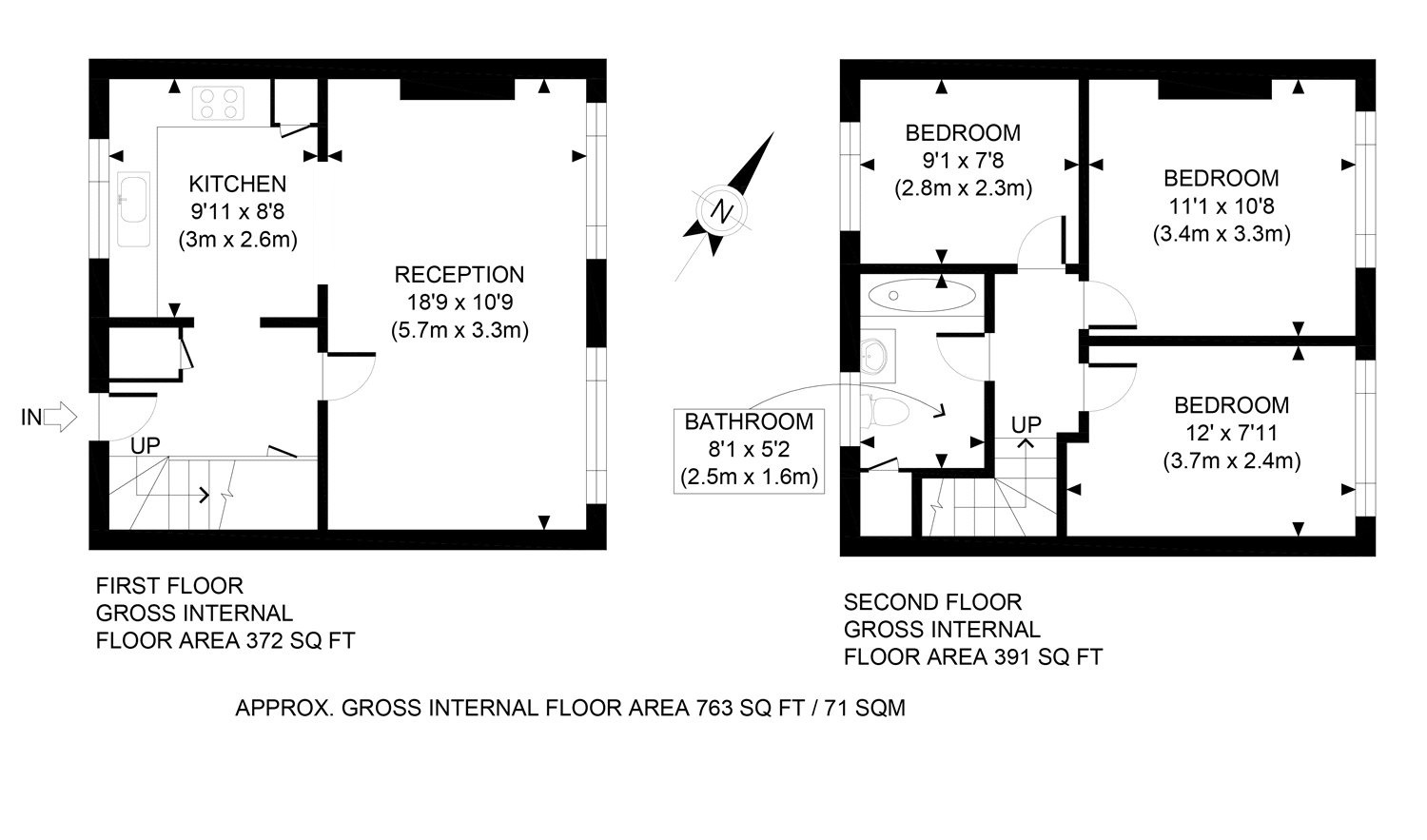 7, Kirkdale Corner, London floorplan