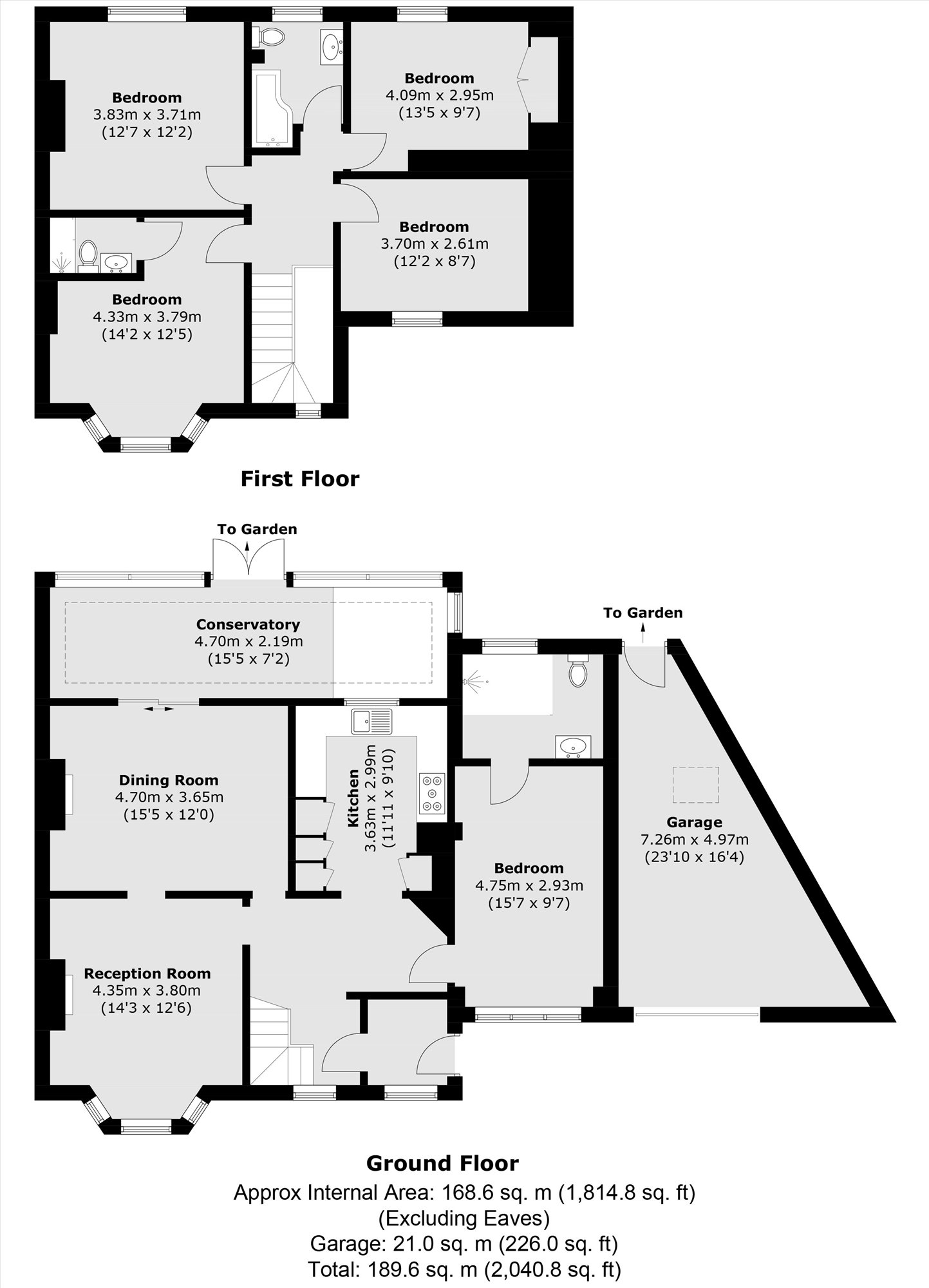 1, Steventon Road, London floorplan