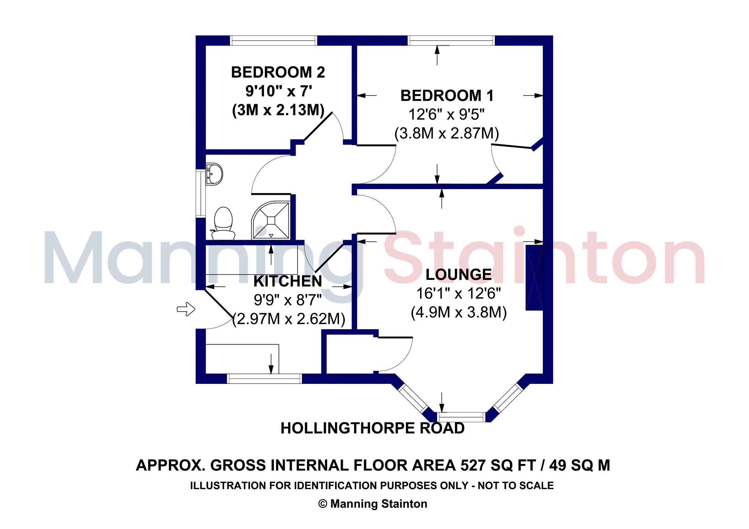 4, Hollingthorpe Road, Wakefield floorplan