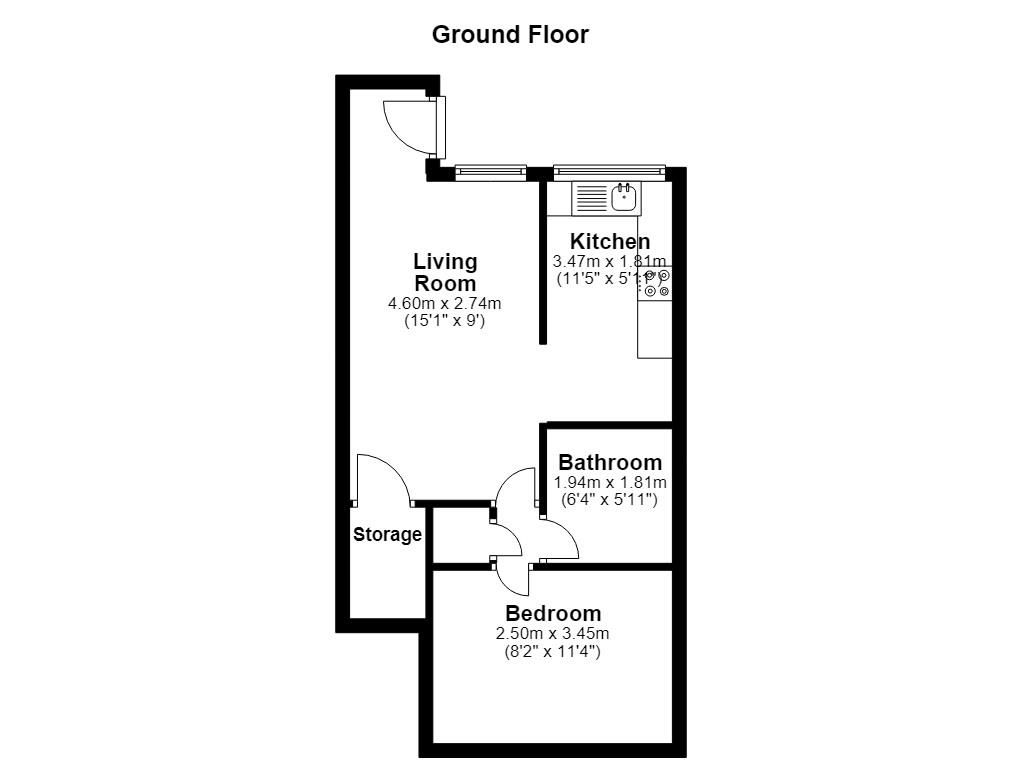 2, Haighton Court, Preston floorplan