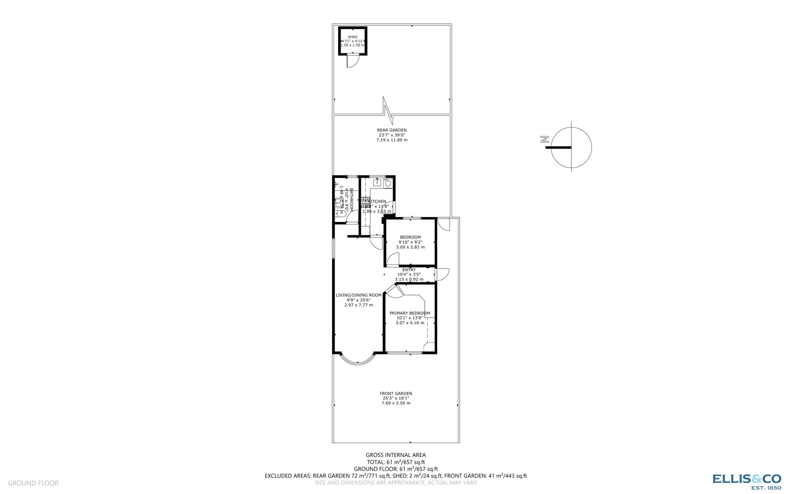 102, Eastmead Avenue, Greenford floorplan