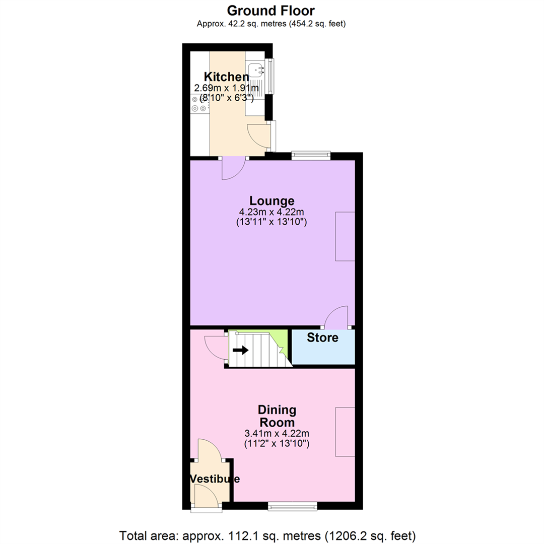 2 Bedrooms Terraced house for sale in Poplar Street, Haslingden, Rossendale BB4