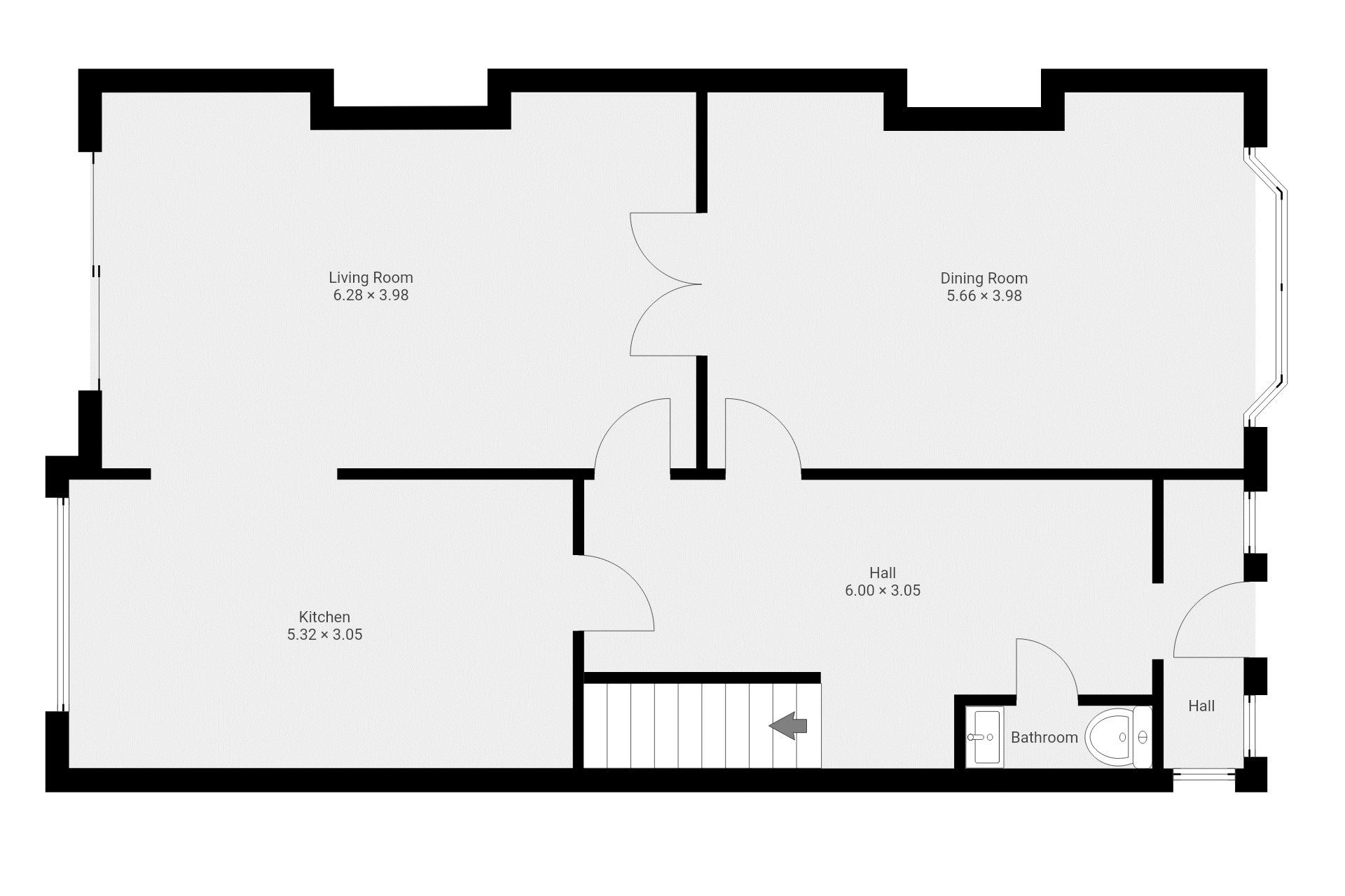 40, Park Road, Manchester floorplan
