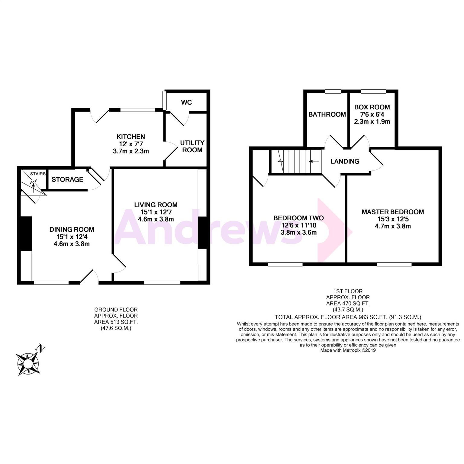 3 Bedrooms Terraced house to rent in Mayotts Road, Abingdon, Oxfordshire OX14