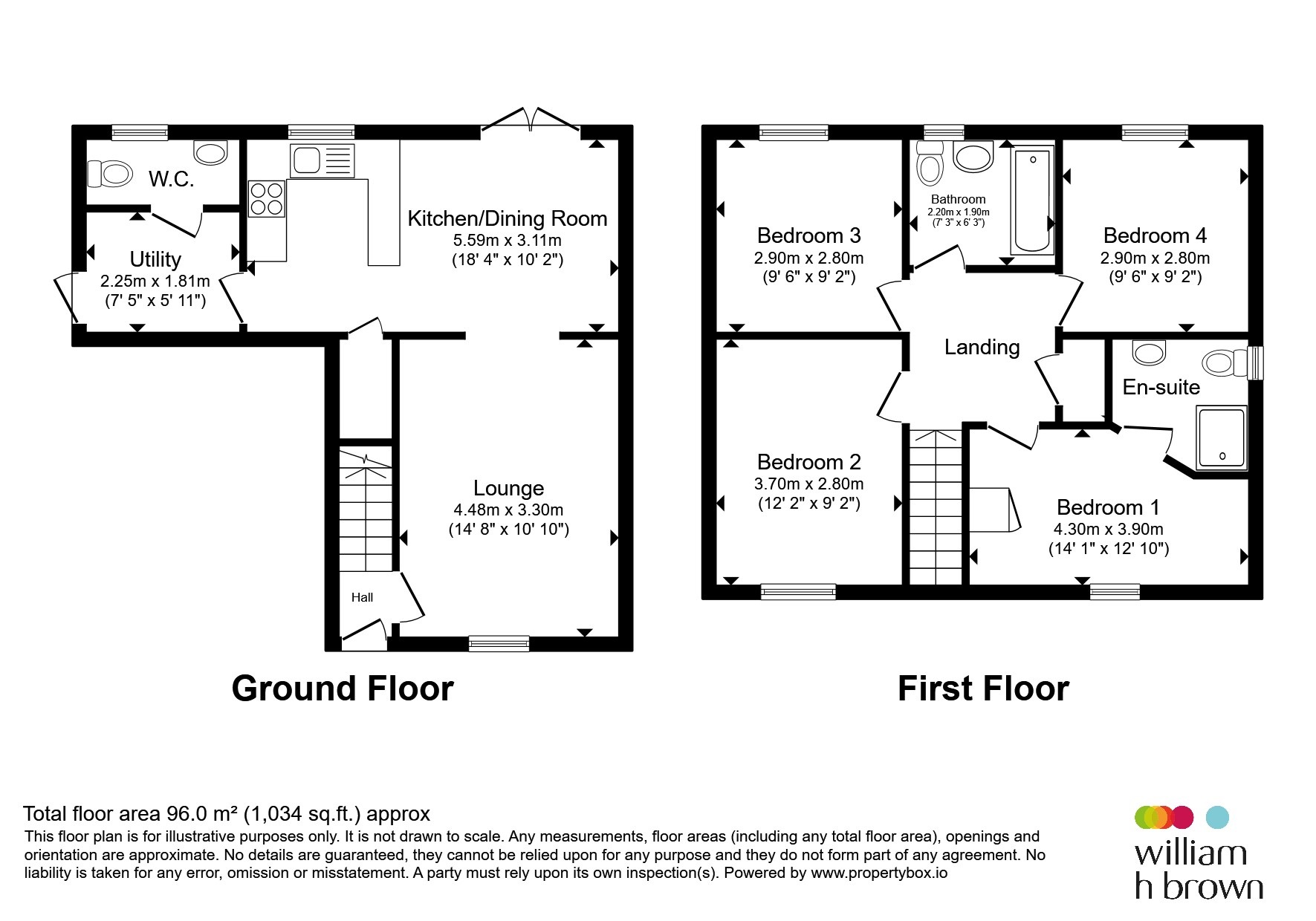 11, Peacock Gardens, Loughborough floorplan