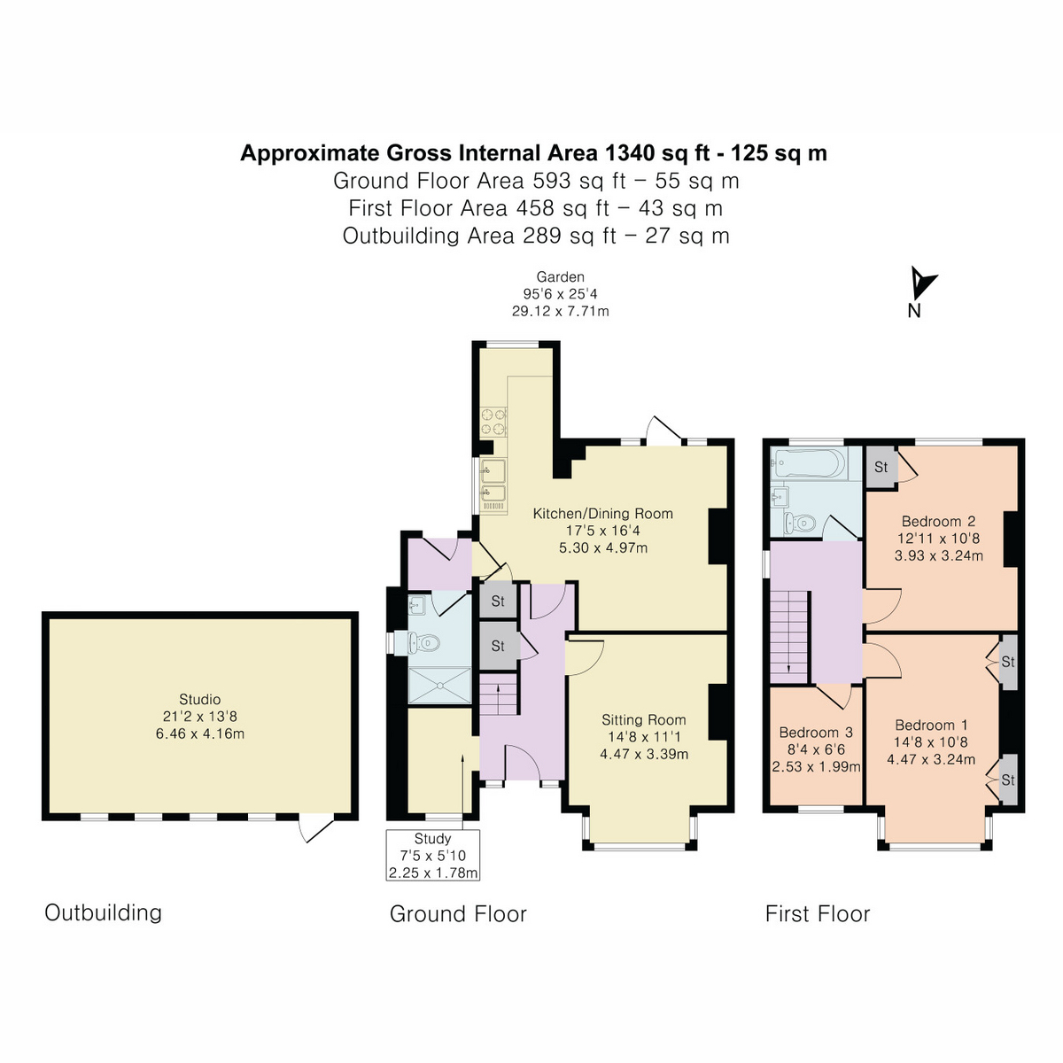 16, Templar Road, Oxford floorplan