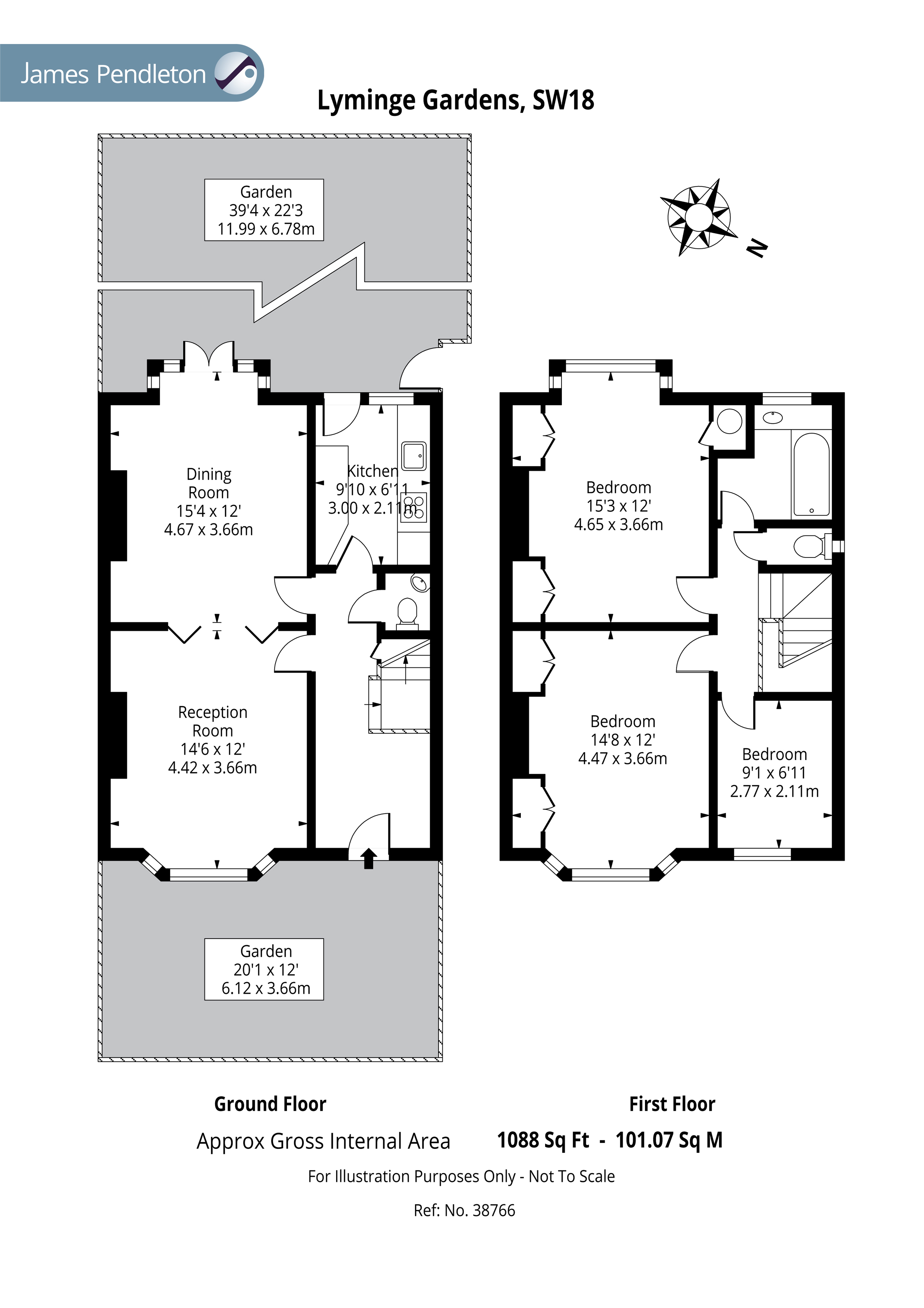 3 Bedrooms Semi-detached house for sale in Lyminge Gardens, Wandsworth Common, London SW18