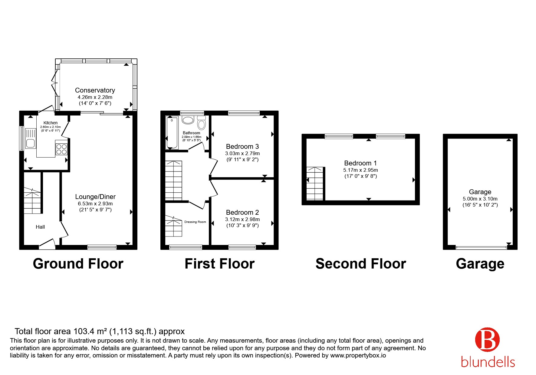 30, Sandstone Avenue, Sheffield floorplan