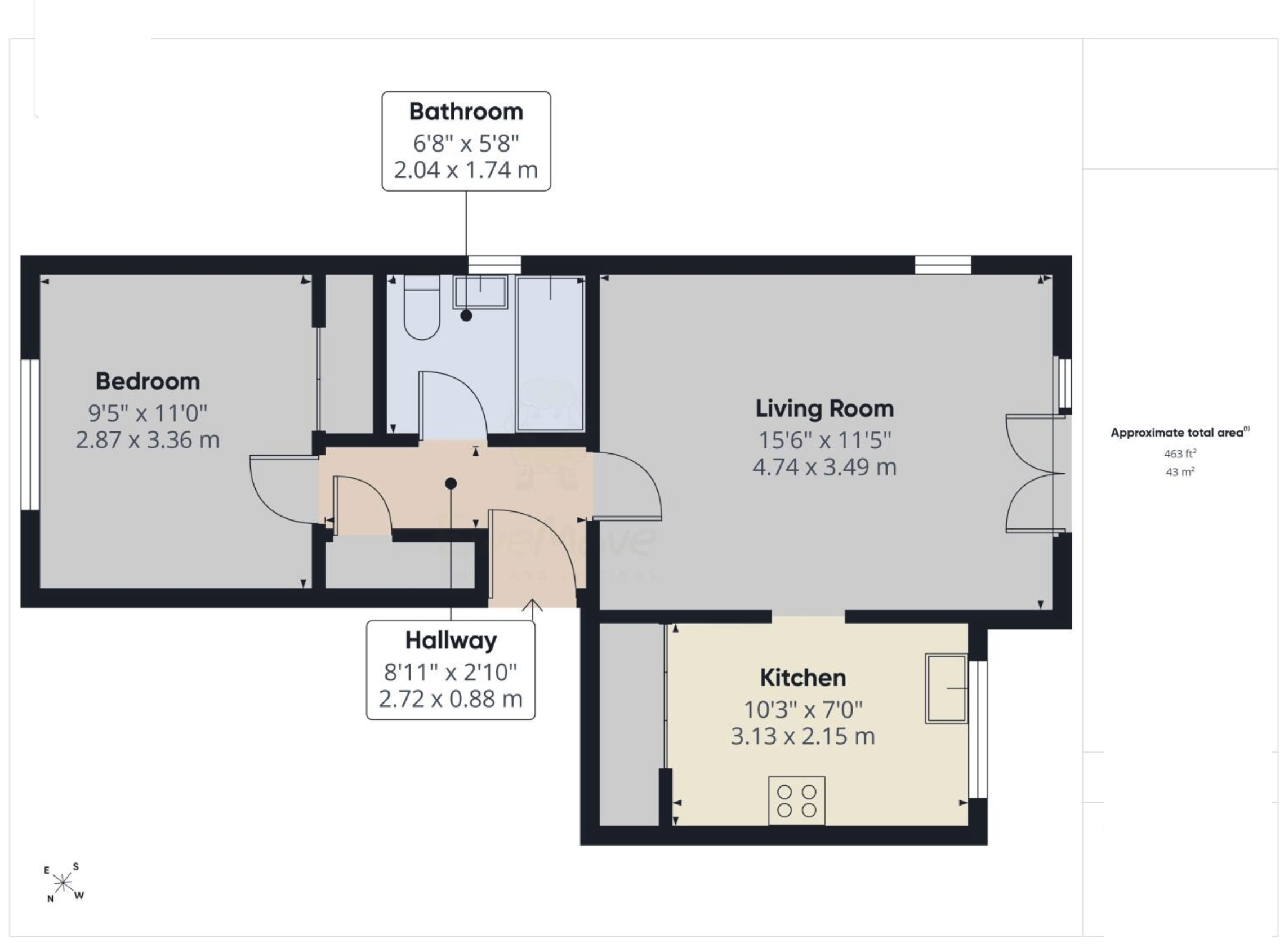 Flat 5, Carey Court, Carey Court, Gravel Hill Close, London, DA6 7NT, London floorplan