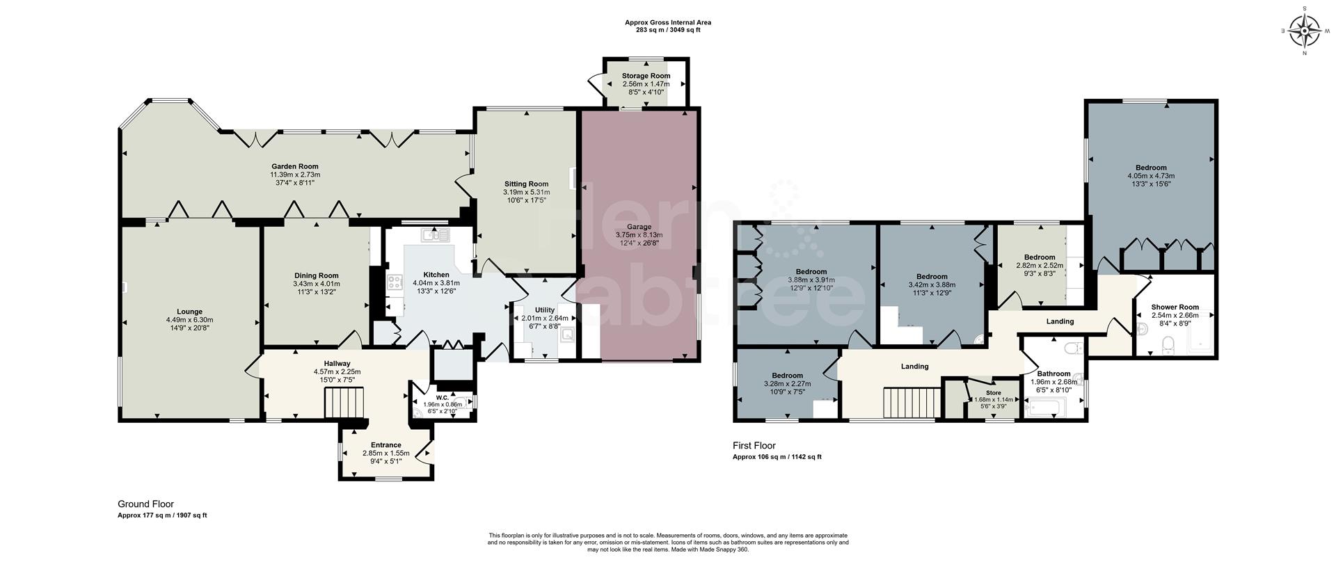 19, Park Road, Cardiff floorplan